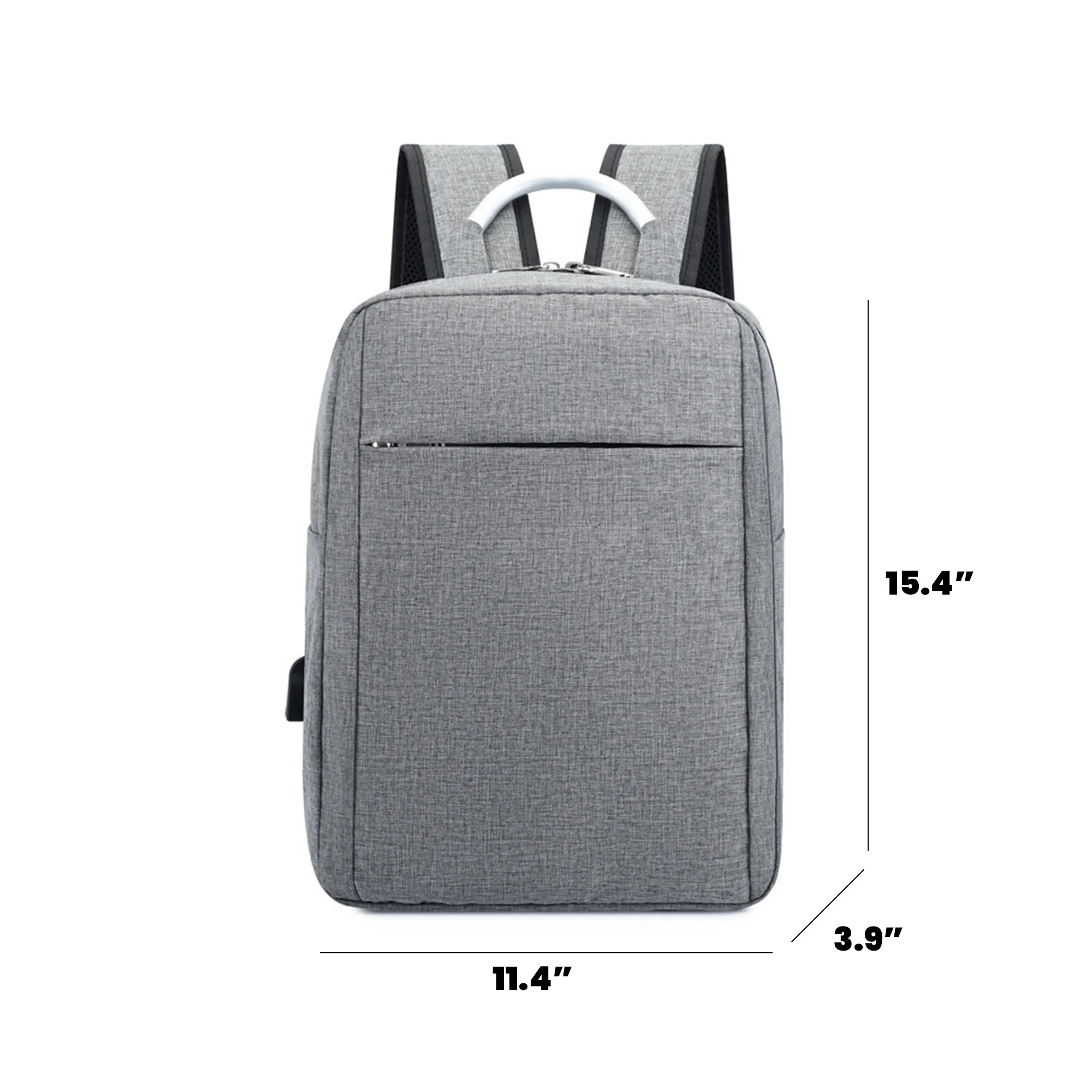 USB Travel Computer Backpack with Handle 11.4" x 3.9" x 15.4 6