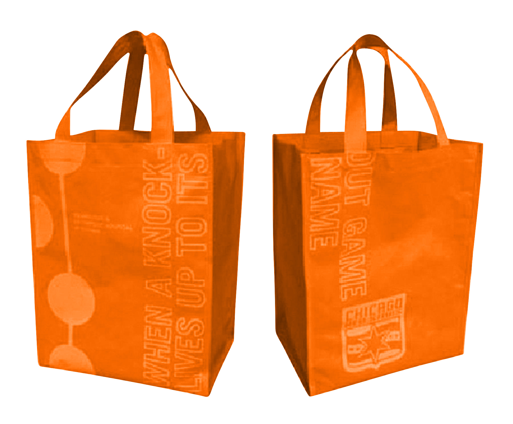 Non-Woven Tote Bag 11" x 15" x 6" 12