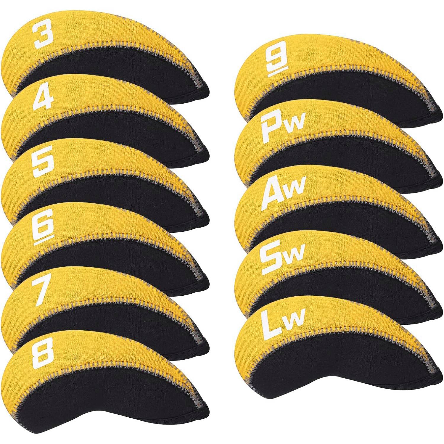 11PCS Custom Neoprene Golf Club Headcover 2