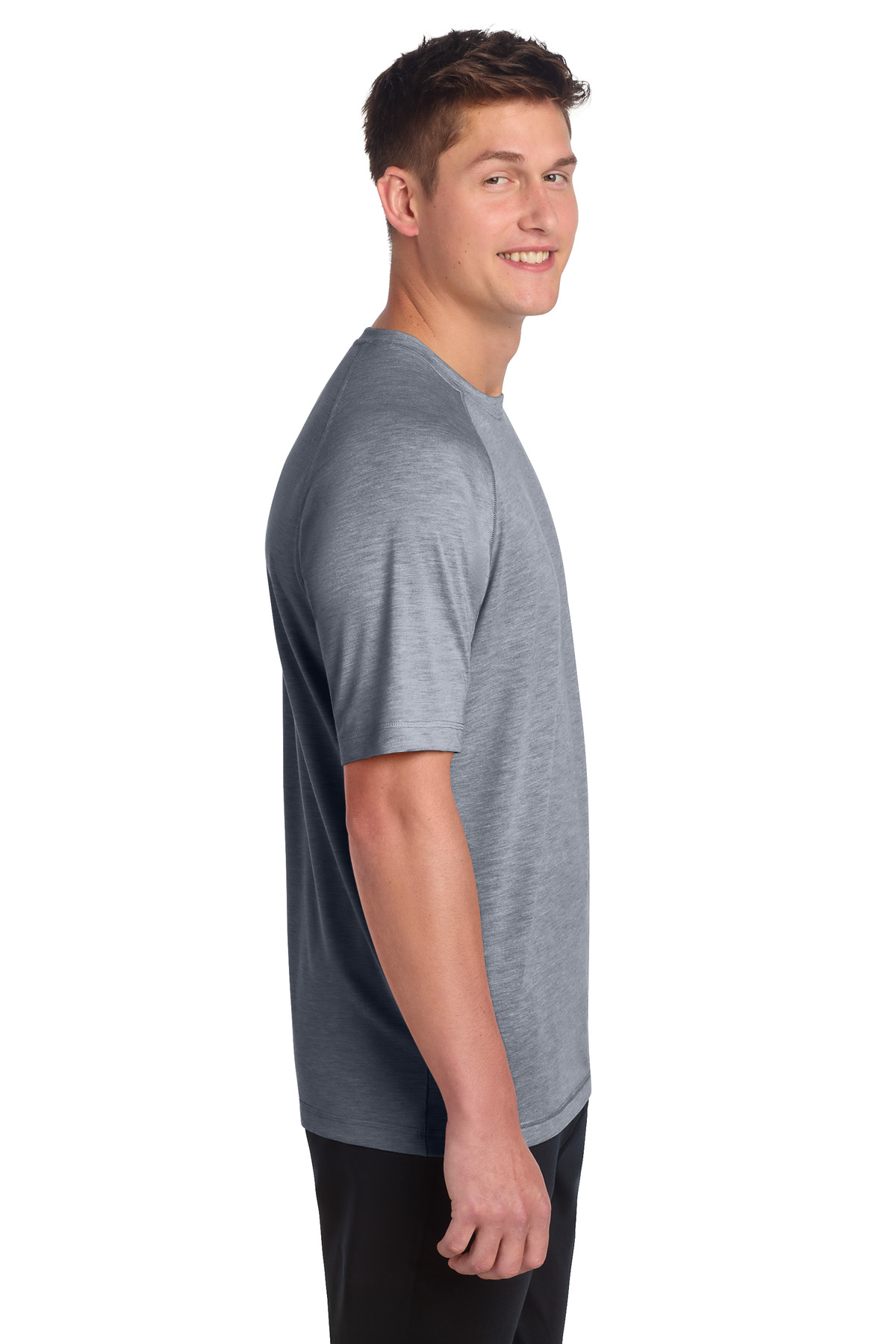 Sport-Tek PosiCharge Tri-Blend Wicking Raglan Tee. ST400 58