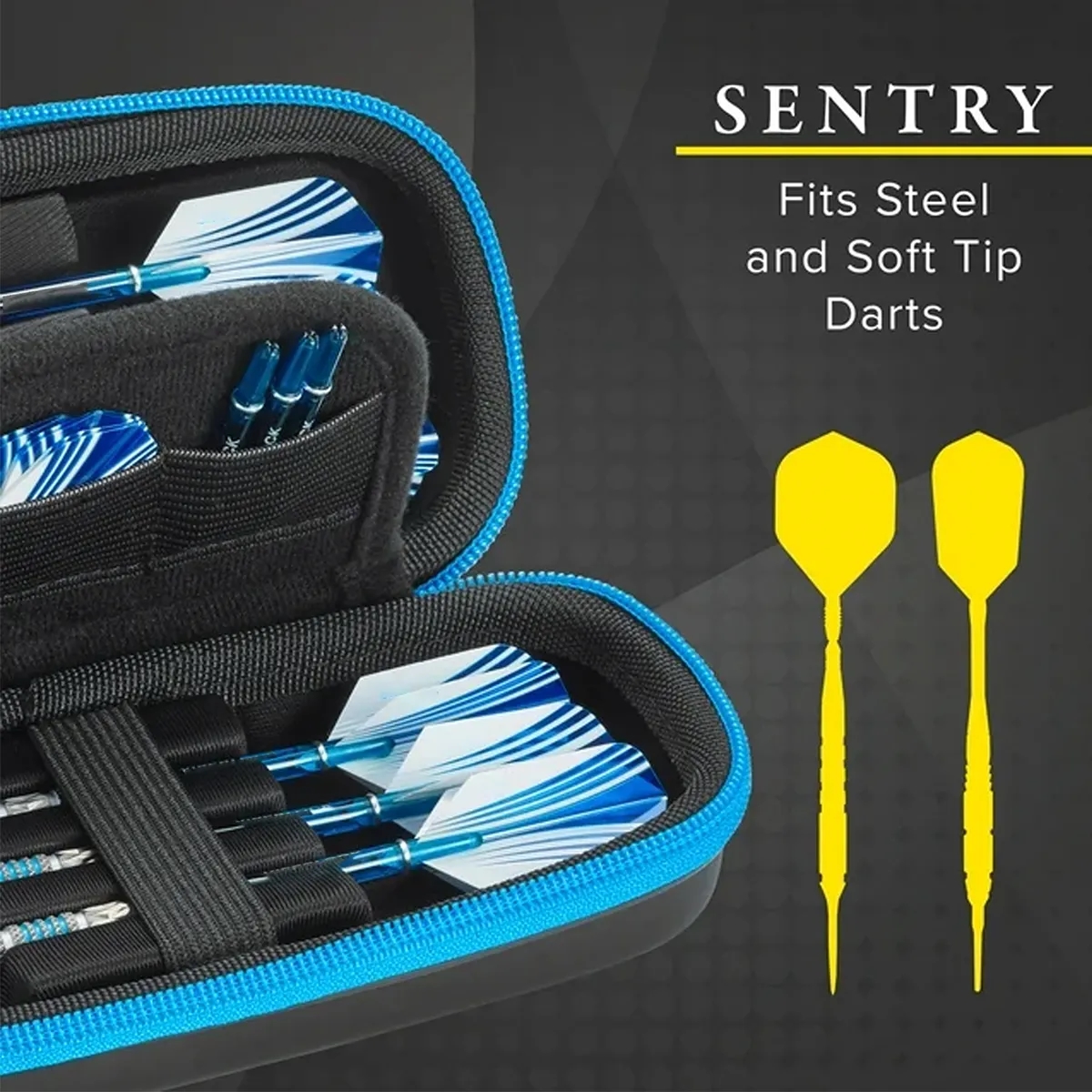 Case Holds 6 Darts Ideal for Flights Tips and Shafts 3
