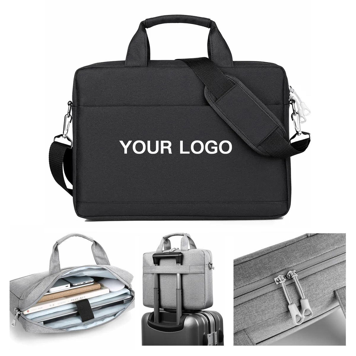 Durable Oxford Laptop Bag for Daily Professional Use 3