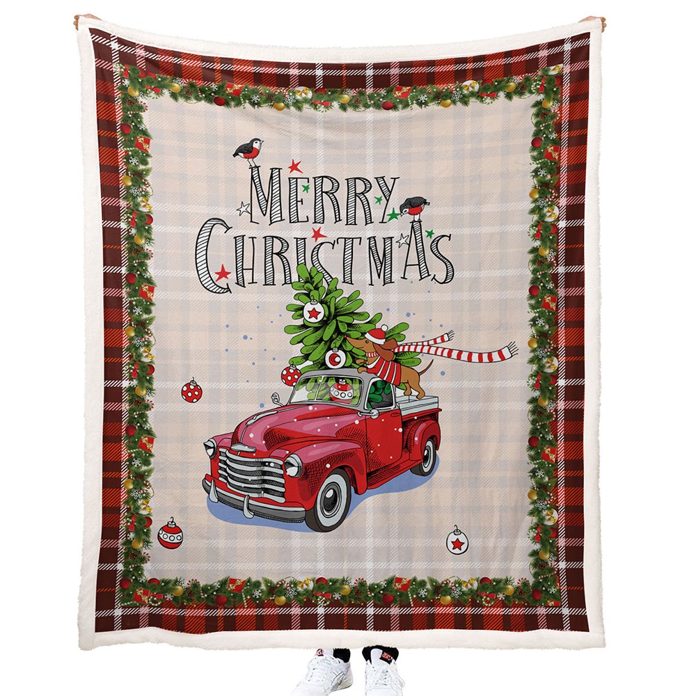 Children Wedding Christmas Flannel Blanket 6