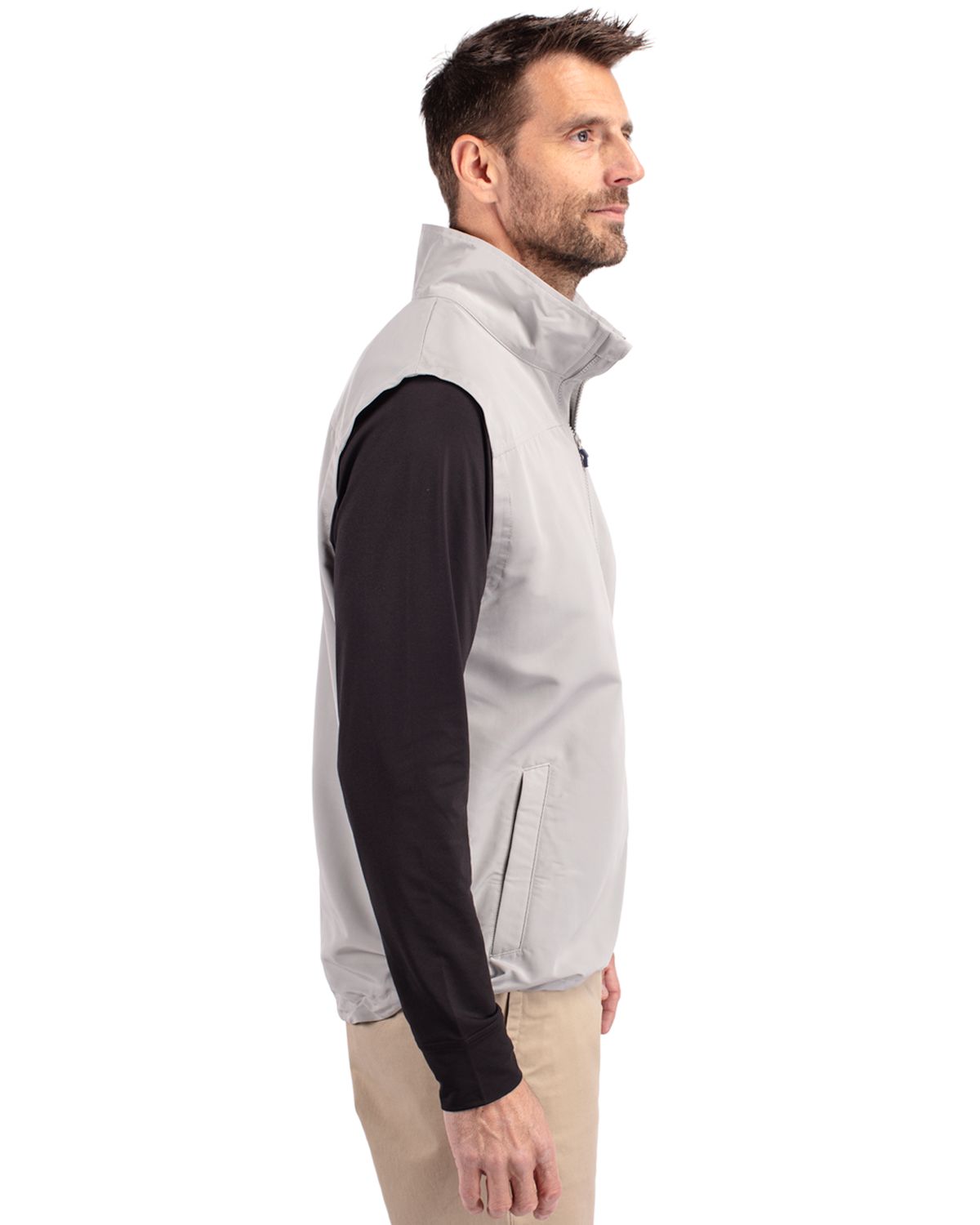 Cutter & Buck Charter Recycled Packable Mens Full Zip Vest 17