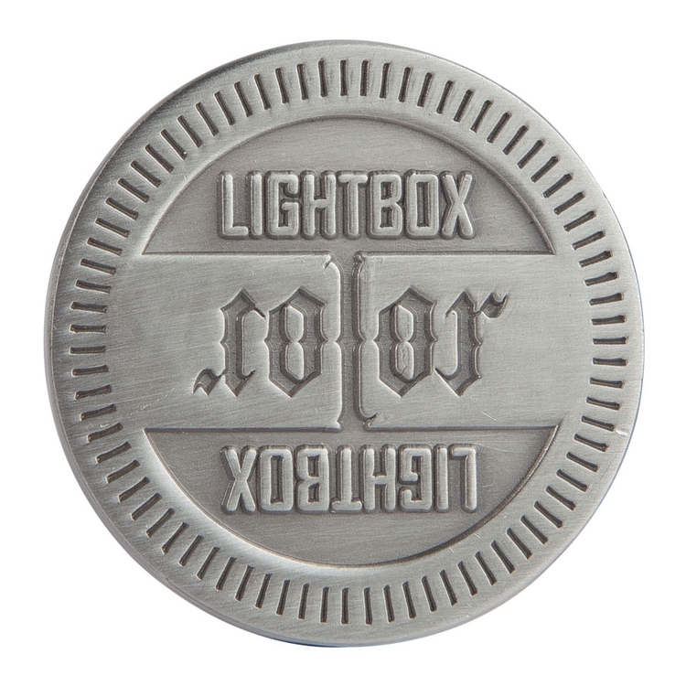 1.5" Brass Challenge Coin (No Color Fill) 1