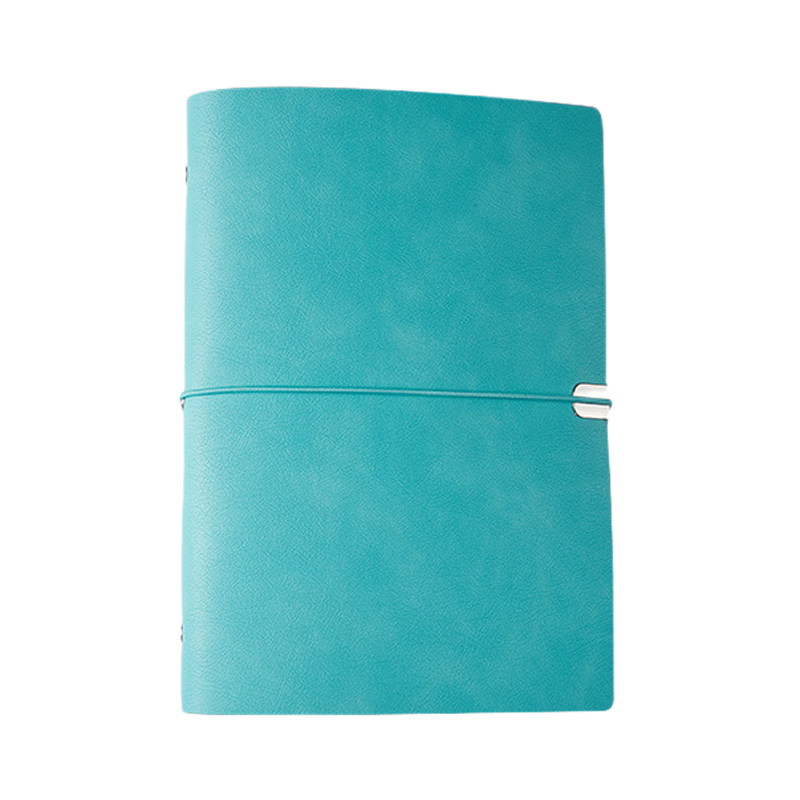 PU Leather A5 Business Travel Journal Binder Notebook 4