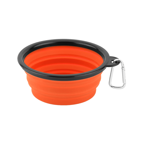 Collapsible Silicone Pet Bowl w/Carabiner 49