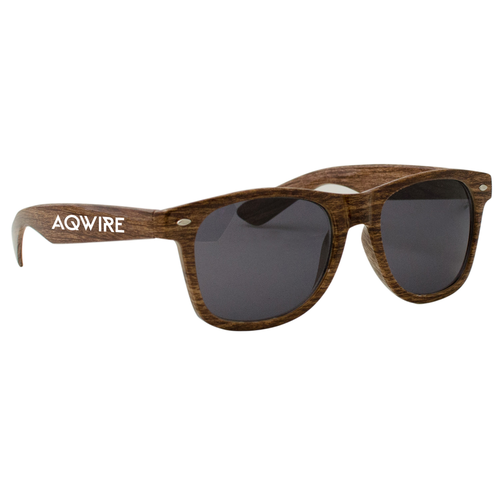 Wood Tone Sunglasses 3