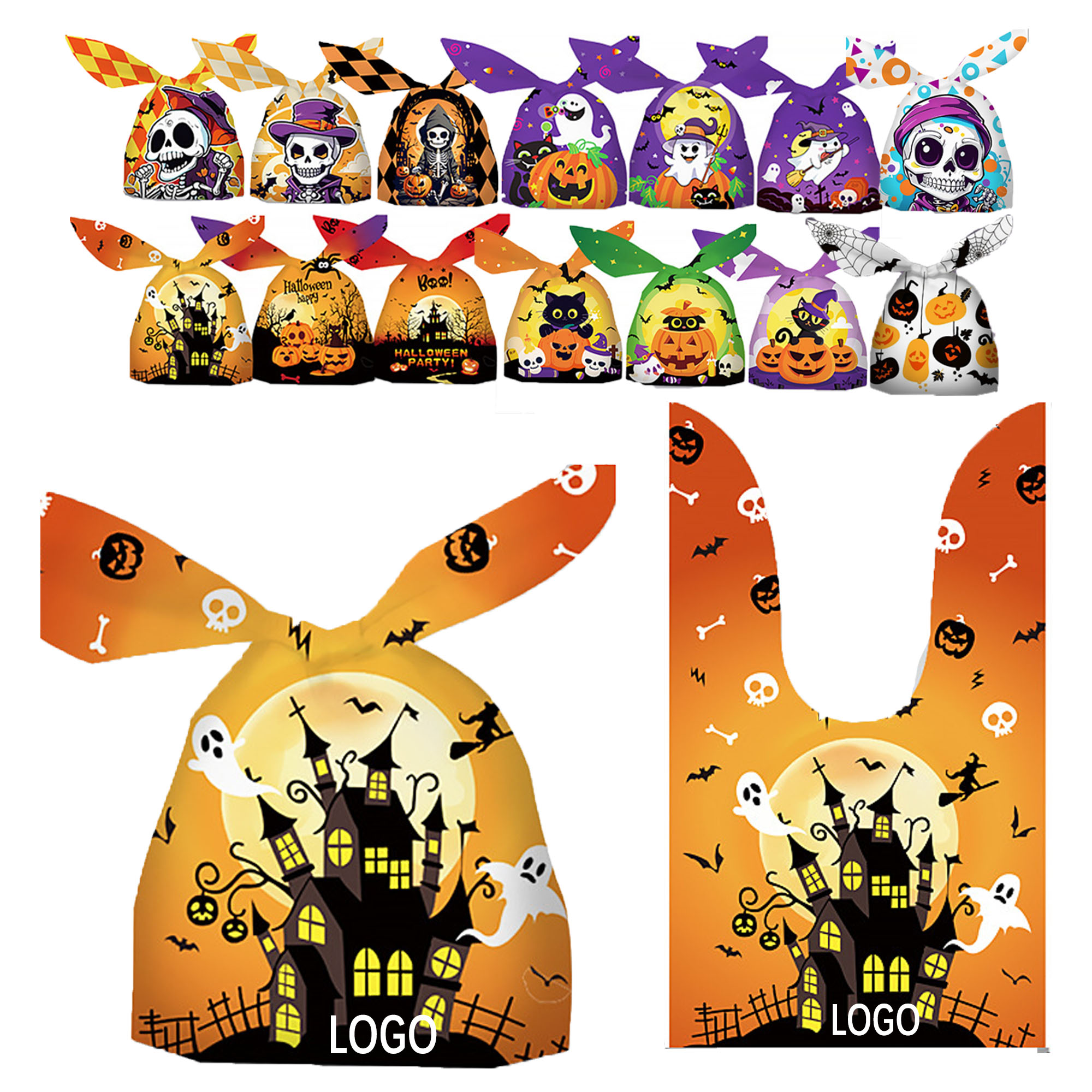 Halloween Treat Bags Food Safe Gift Packaging 1