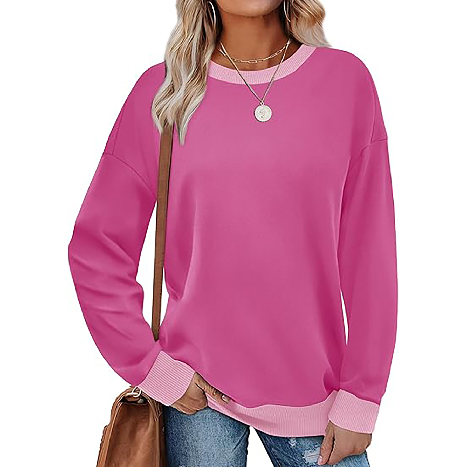 Women Crewneck Long Sleeve 11