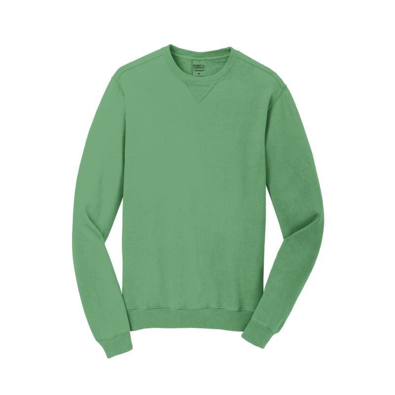 Port & Company Beach Wash Garment-Dyed Crewneck Sweatshirt, custom hoodie or sweatshirt with logo imprint 59