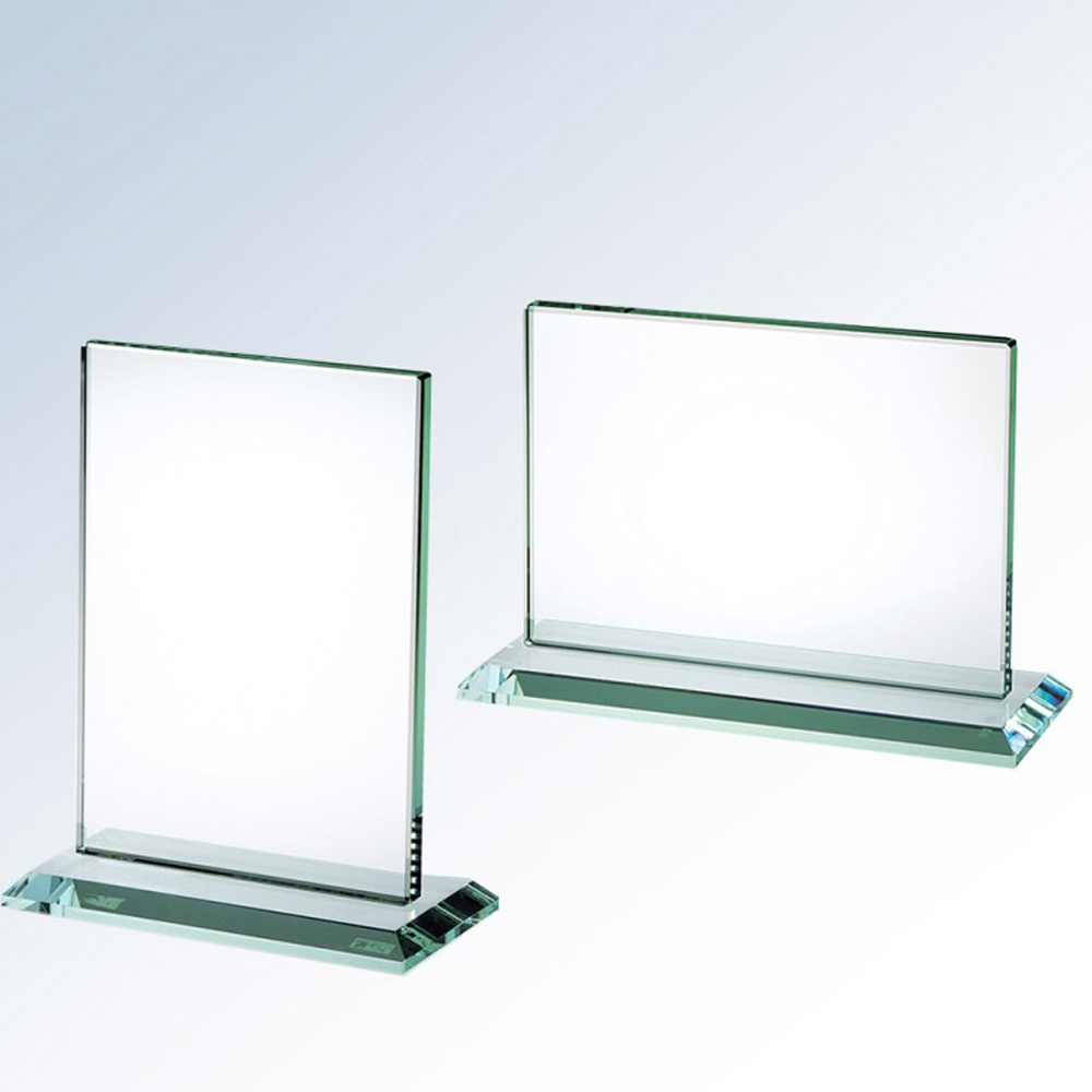 1/2" VERTICAL PLAQUE W/ BASE (LARGE) 1