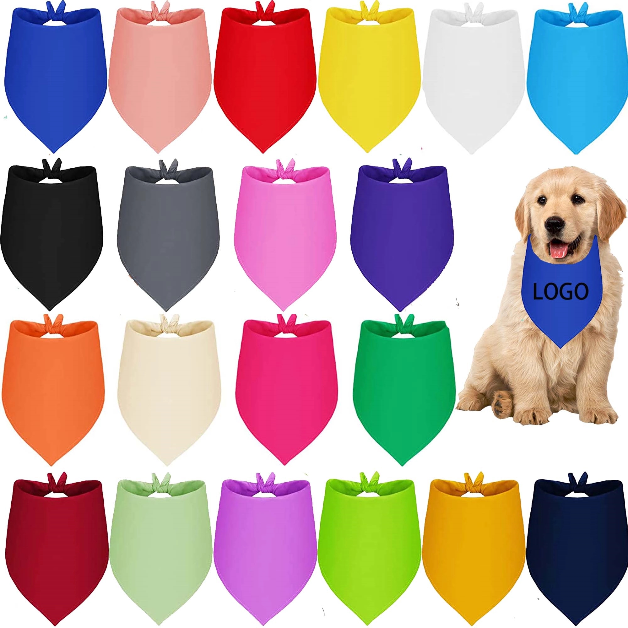 Pet Bandanas Triangle Scarf 4