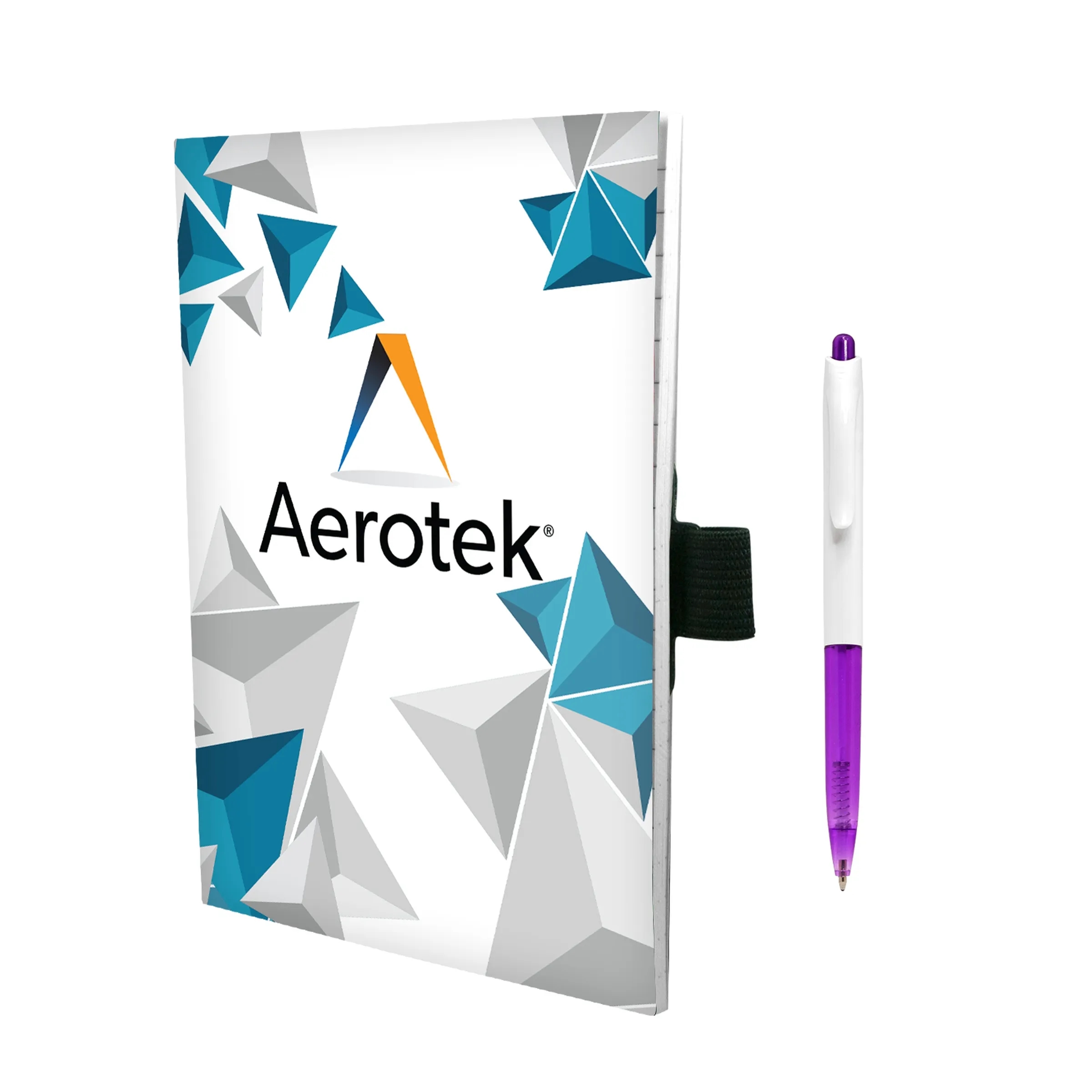 5" X 7" Perfect Paper Cover Notebook with Pen 4
