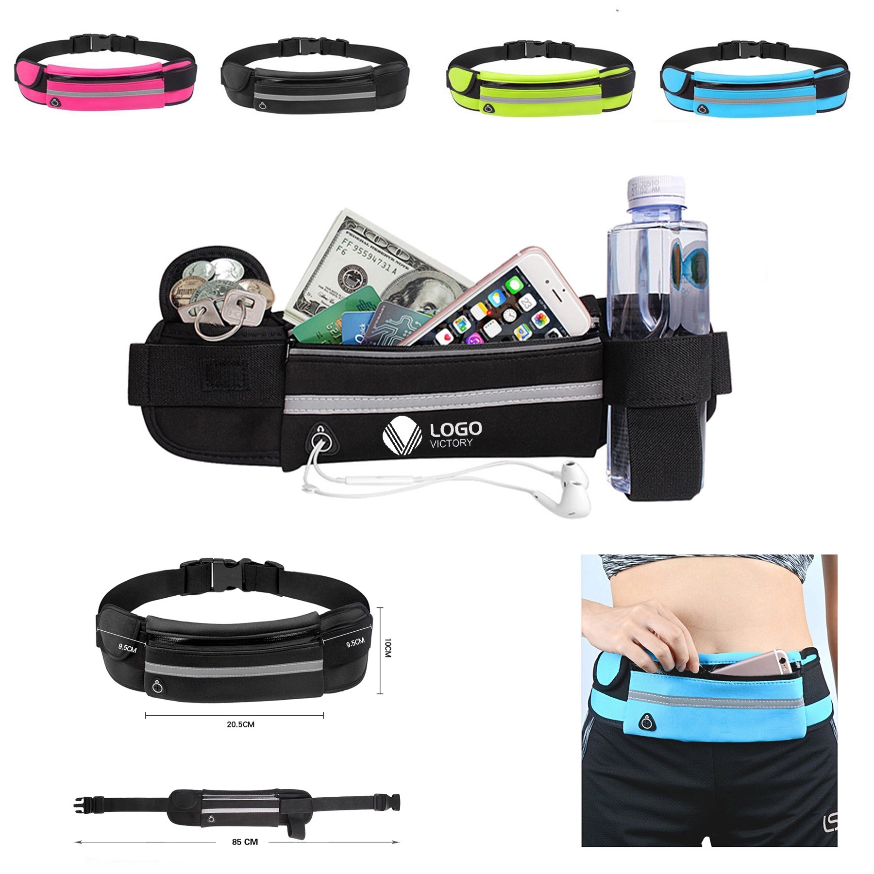 Outdoor Running Belt Waist Bag 3