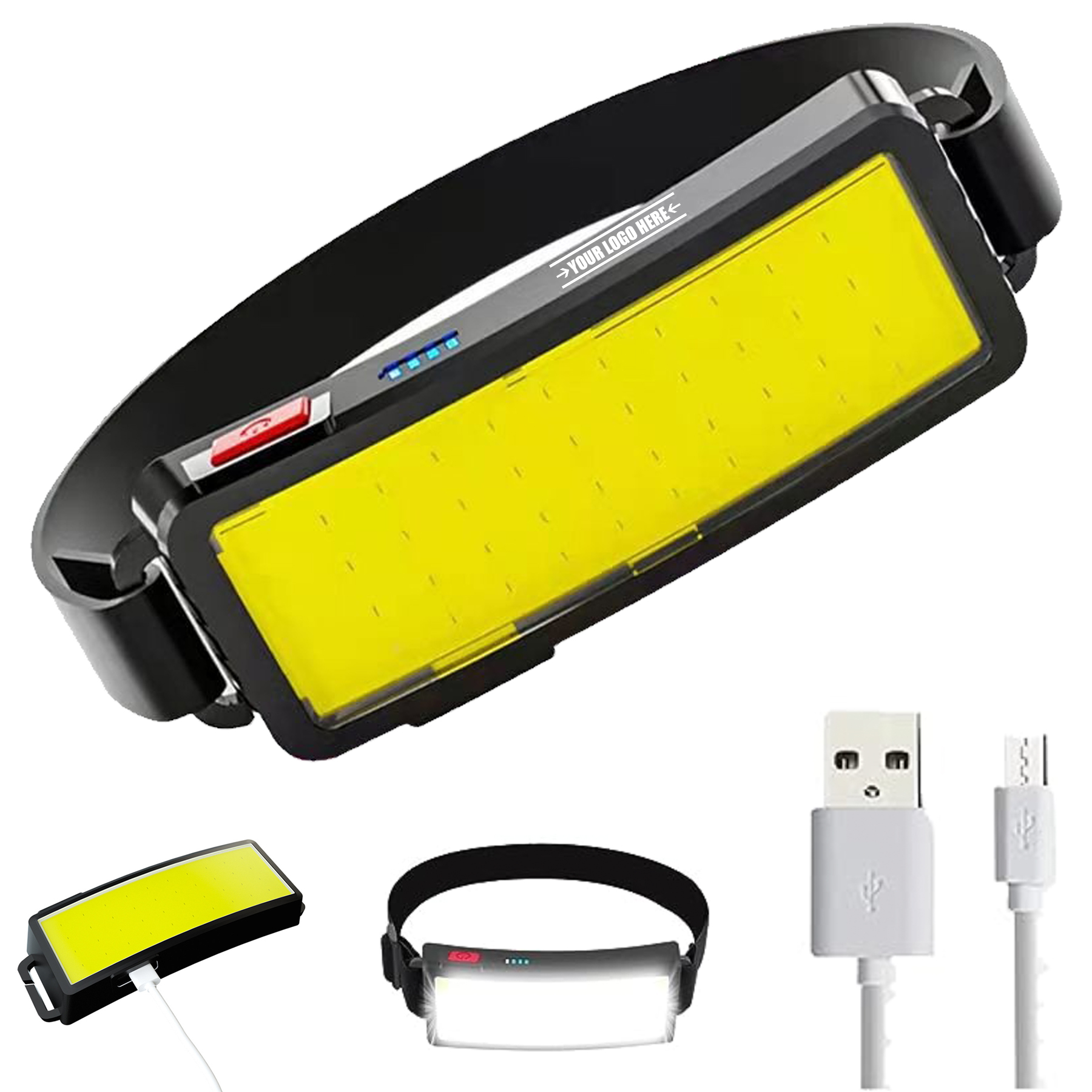Rechargeable COB LED Headlamp 2