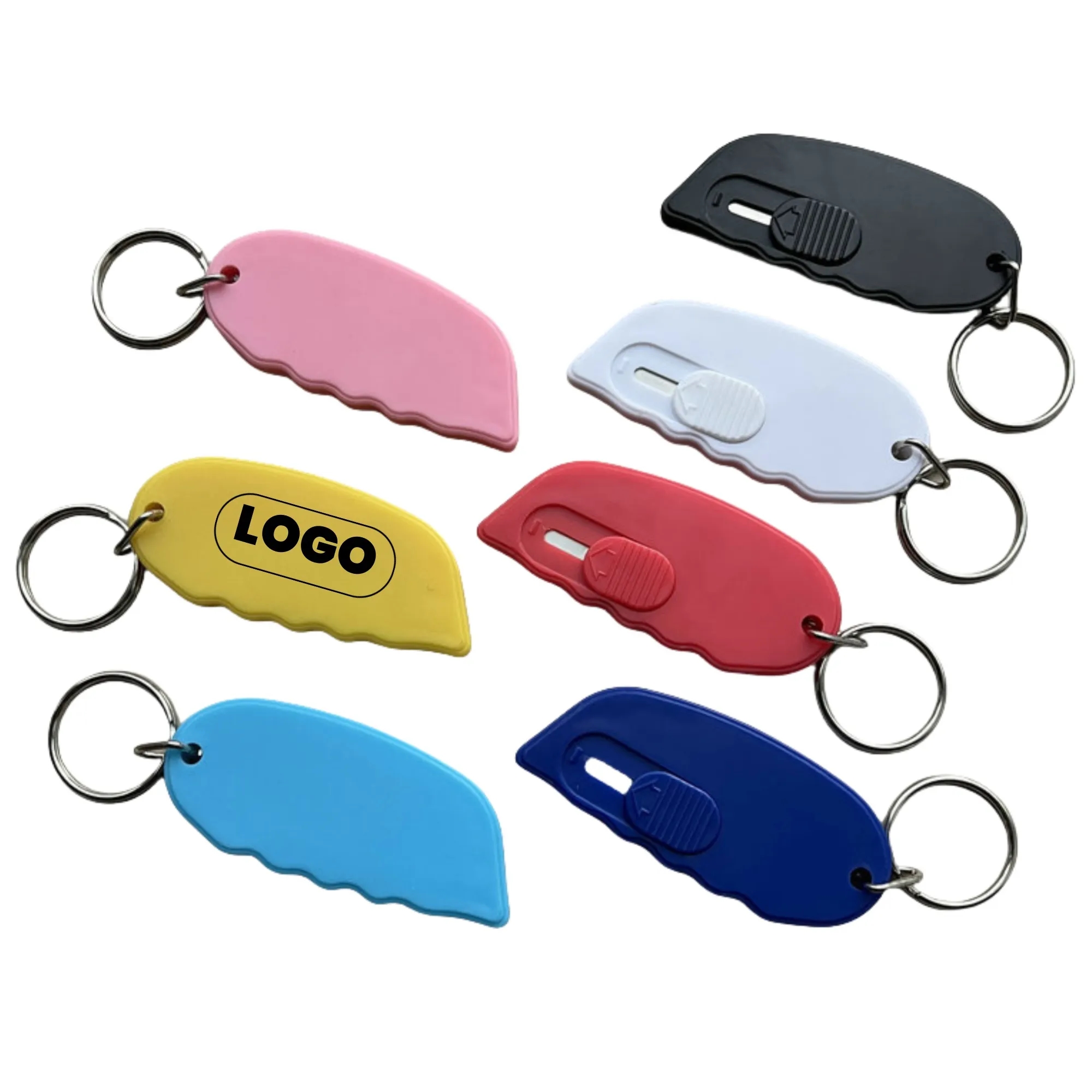 Mini Box Cutter with Keychain 2