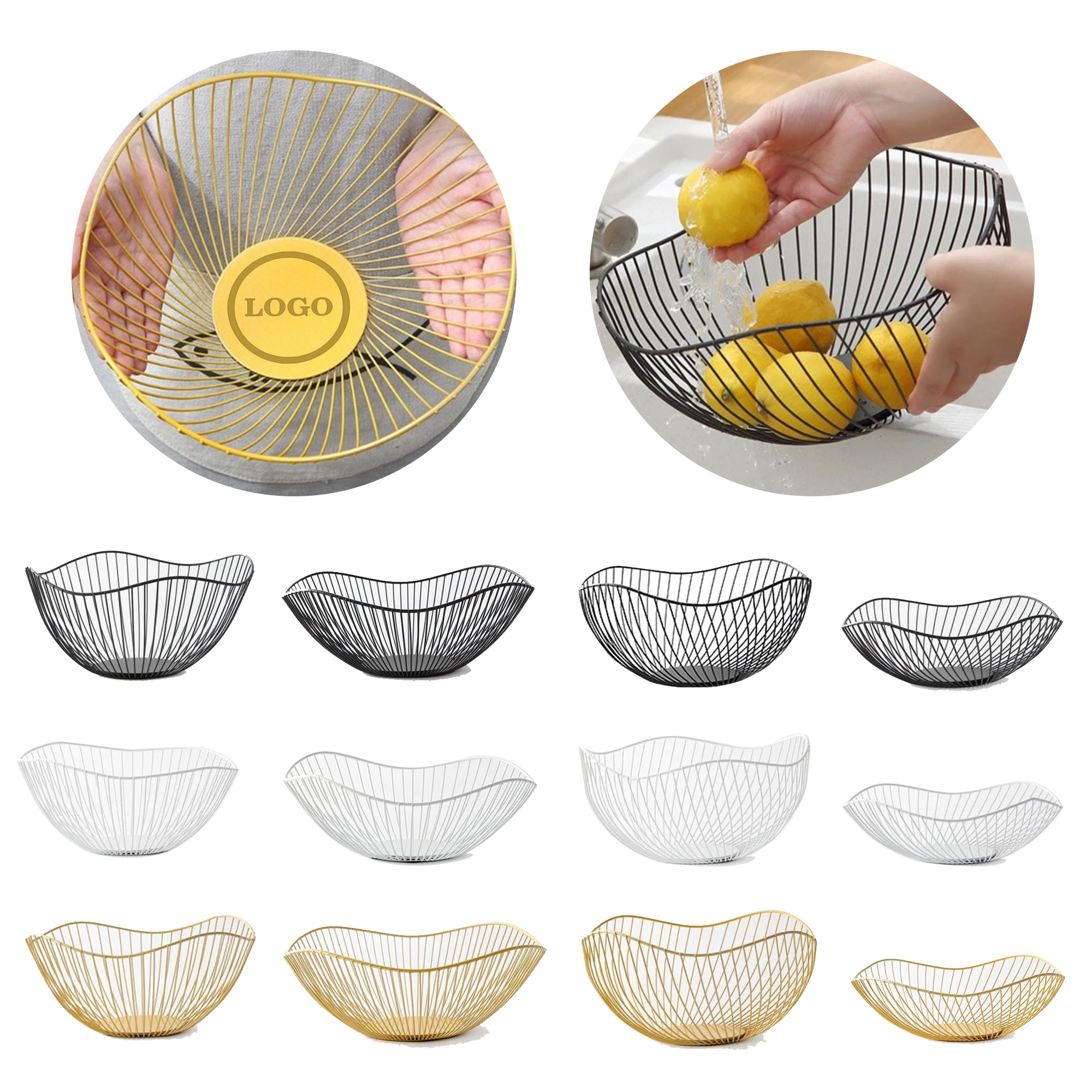 Stainless Steel Fruit Basket 2