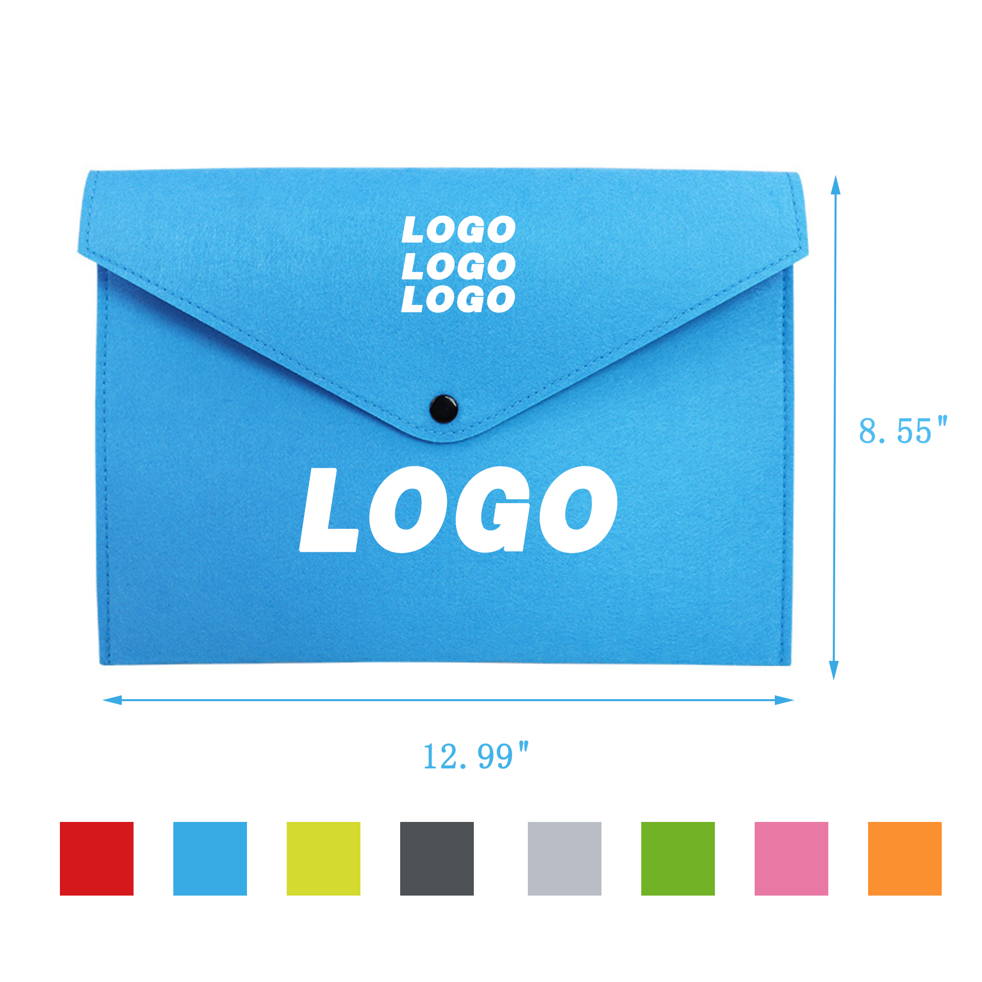 Multi-color Selection A4 Felt Folders 2