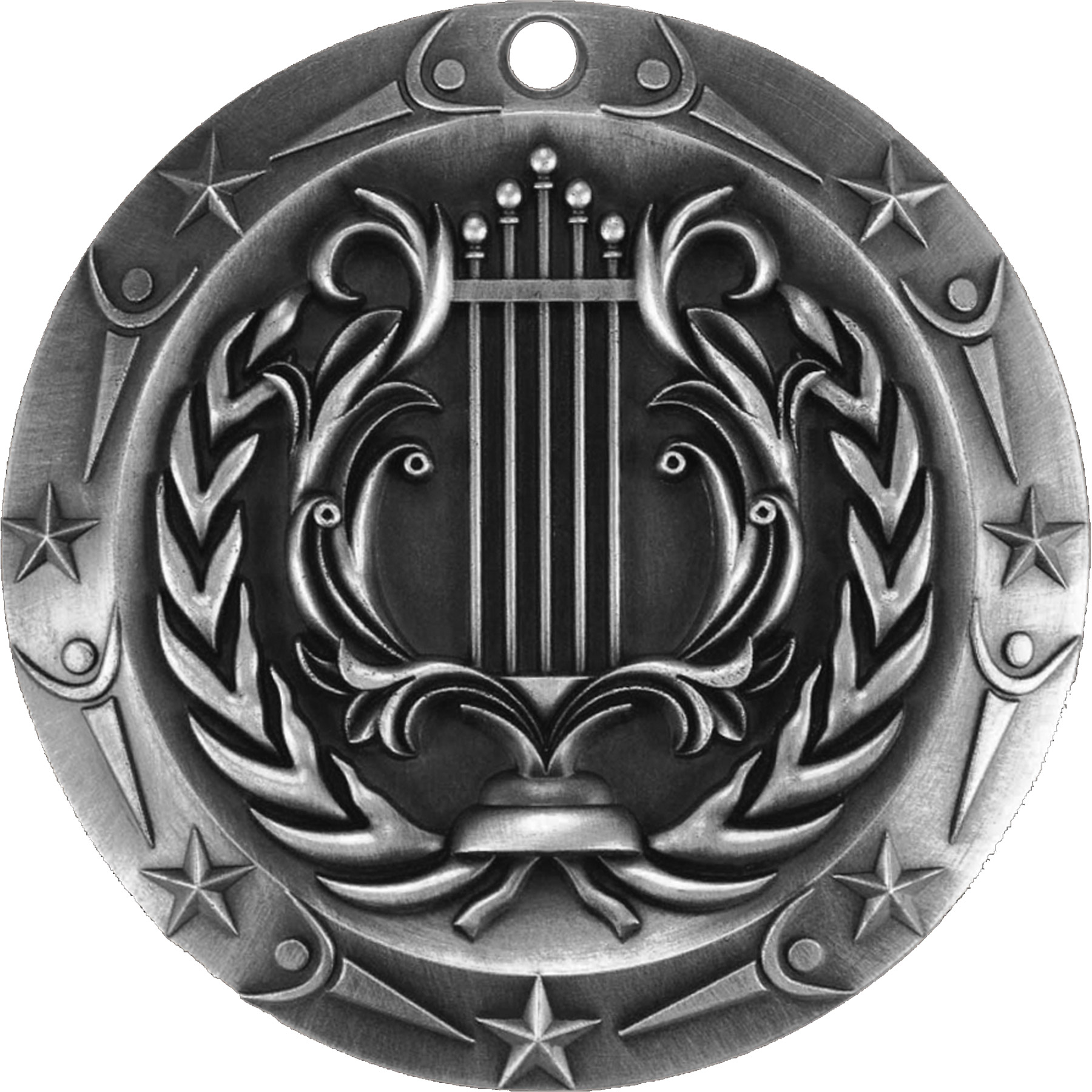 Stock World Class Sports & Academic Medals: Music 5