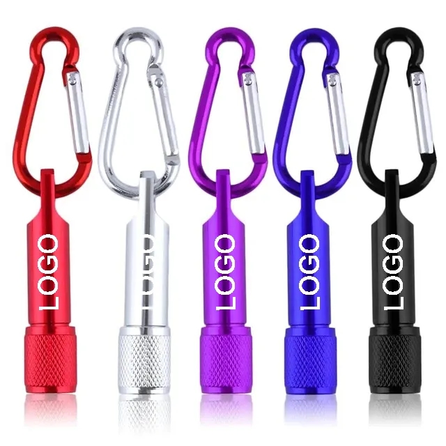 LED Flashlight with Carabiner 5
