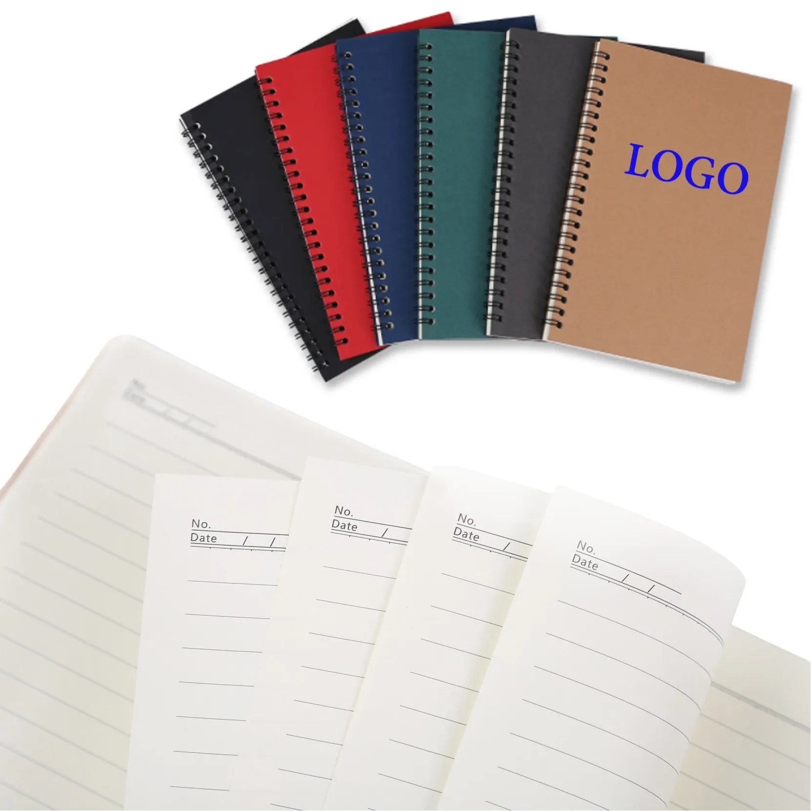 Spiral College Ruled Notebook 4