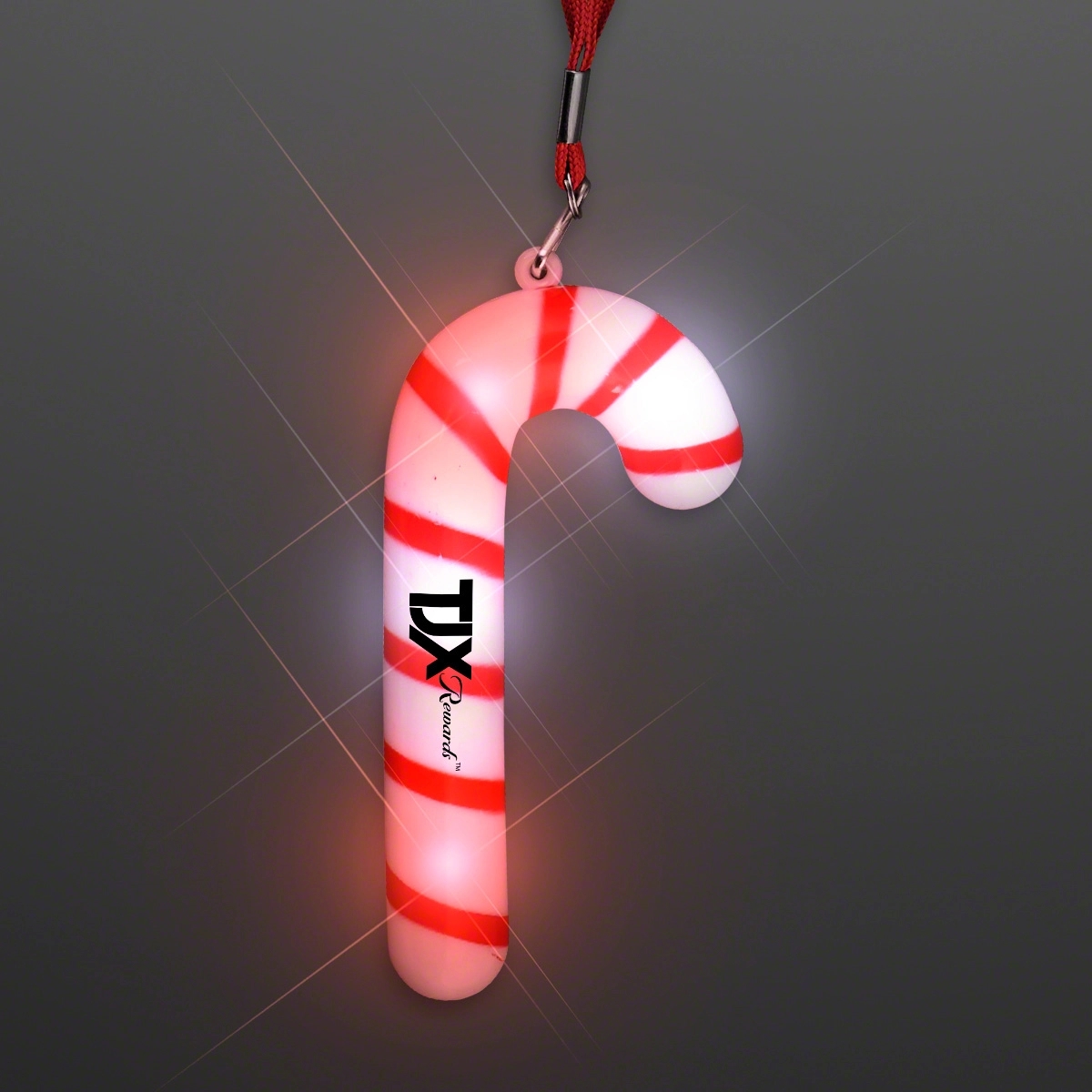 Light Up Candy Cane Necklace 5