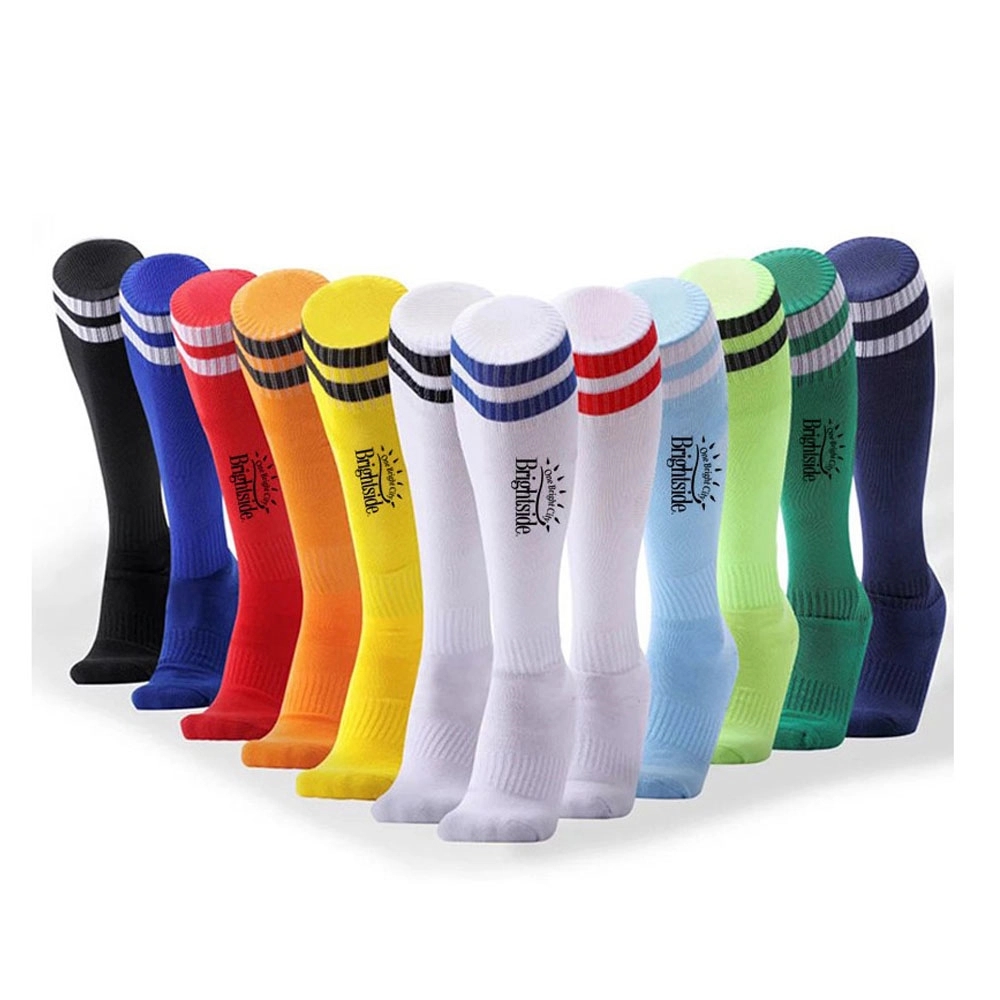 Double Stripes Soccer Tube Socks 2