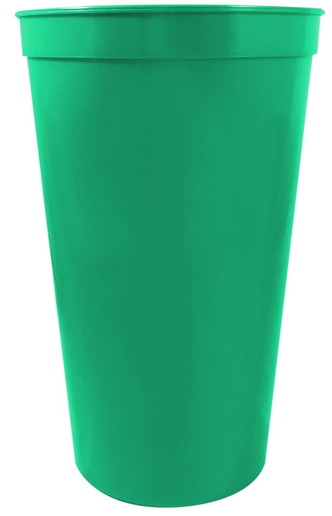 22 oz. Smooth Wall Plastic Stadium Cup 23