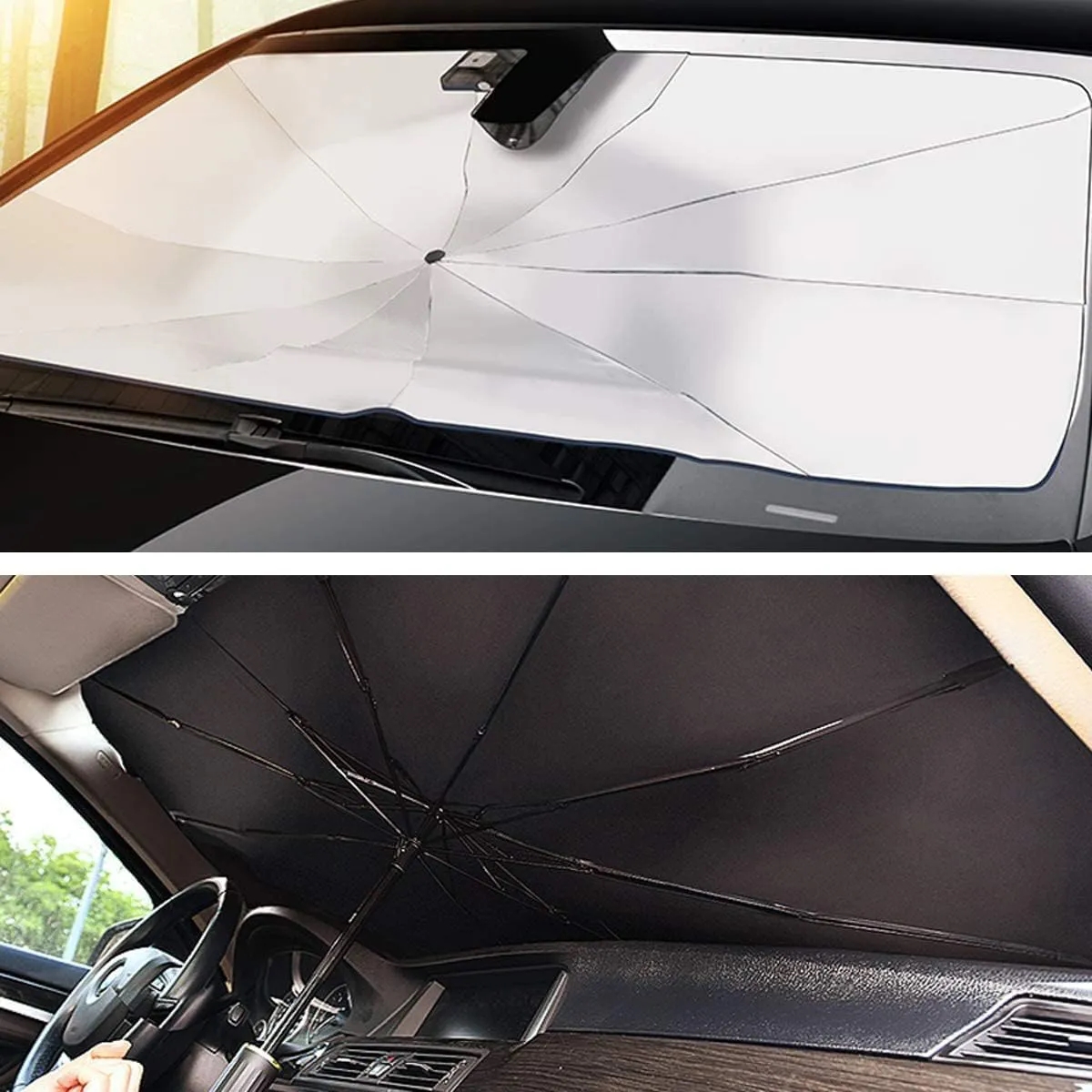 Sun Shade Umbrella For Car Windshield 4