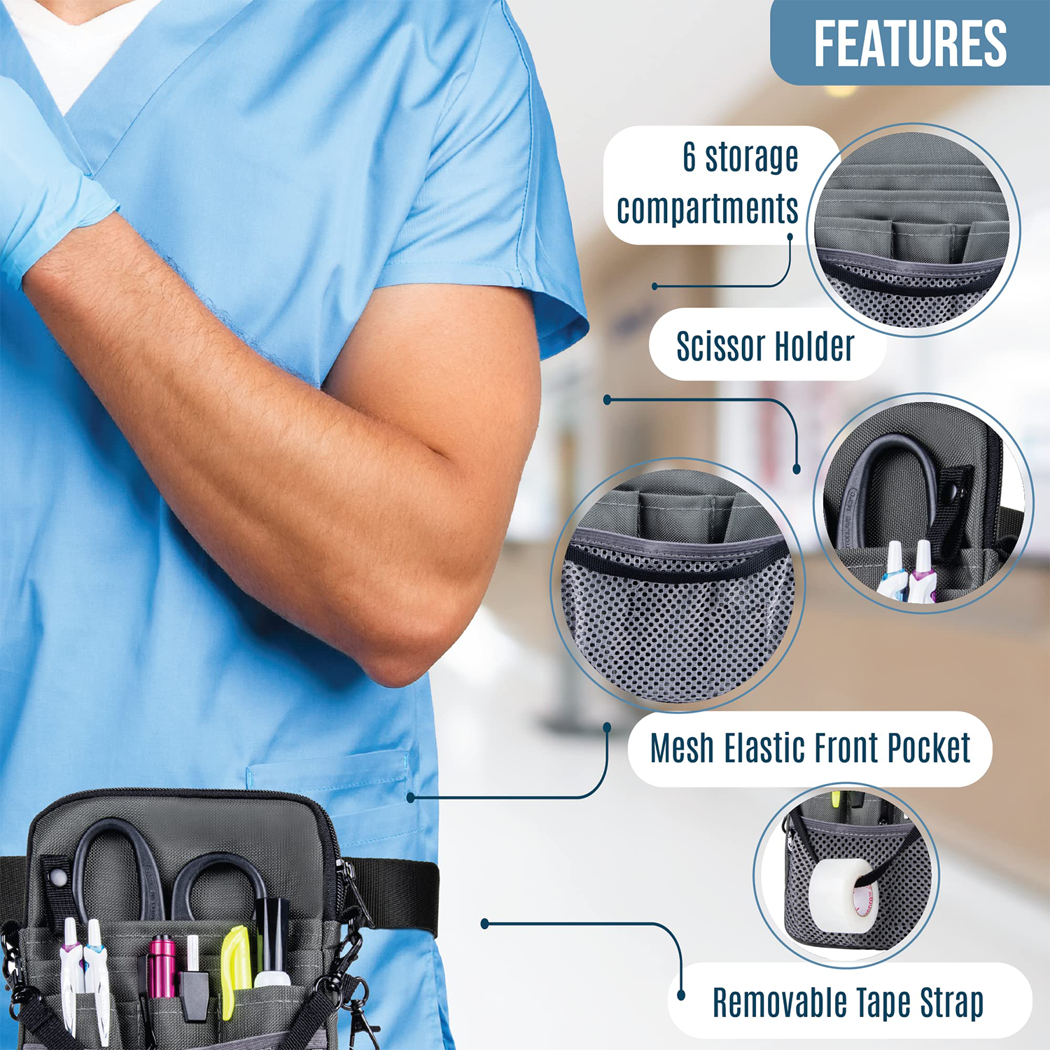 4-In-1 Nursing Fanny Pack 1