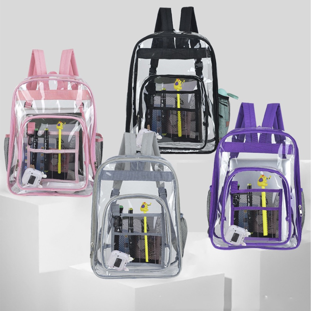 Transparent Pvc Backpack 2