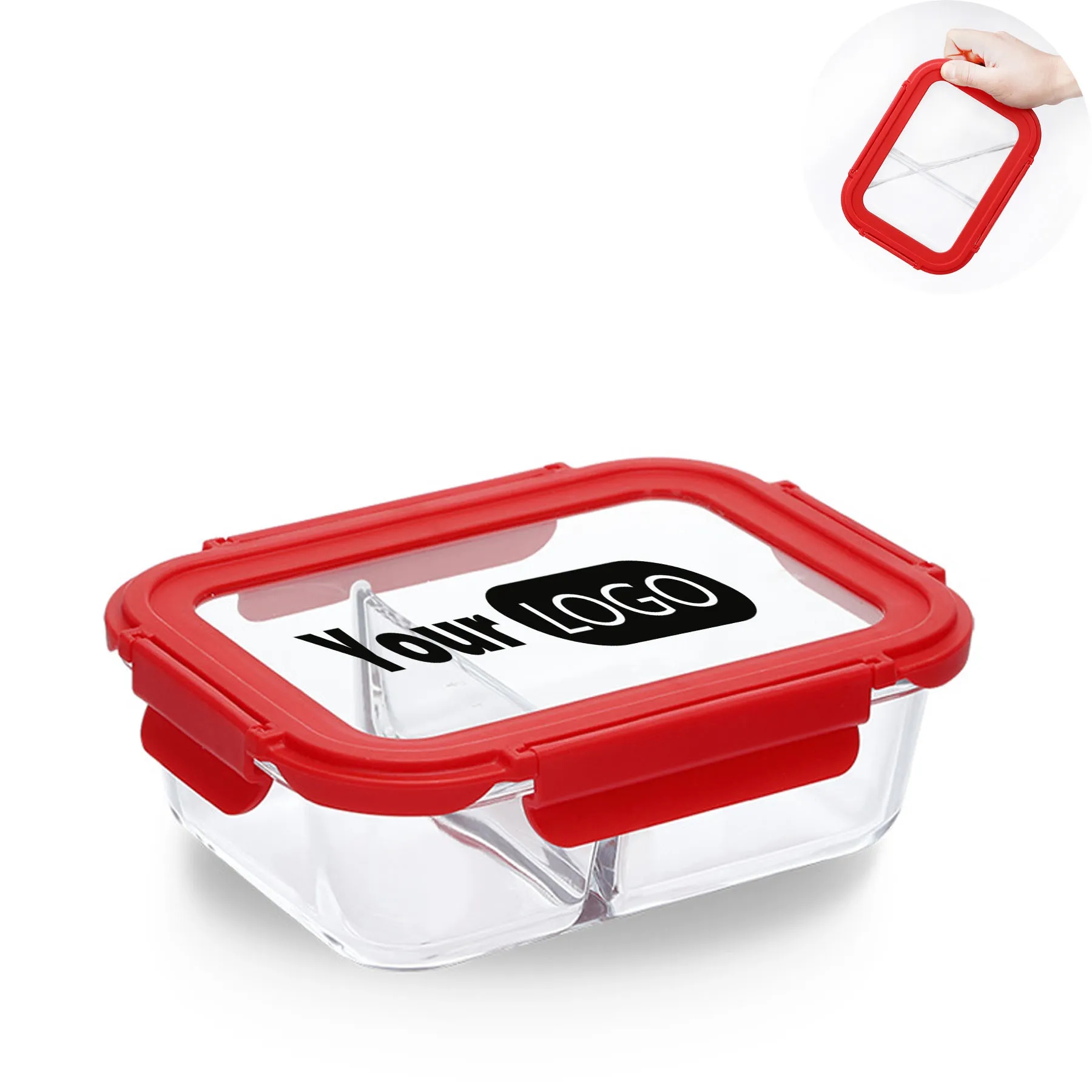 Heat Resistant Glass Food Box 5