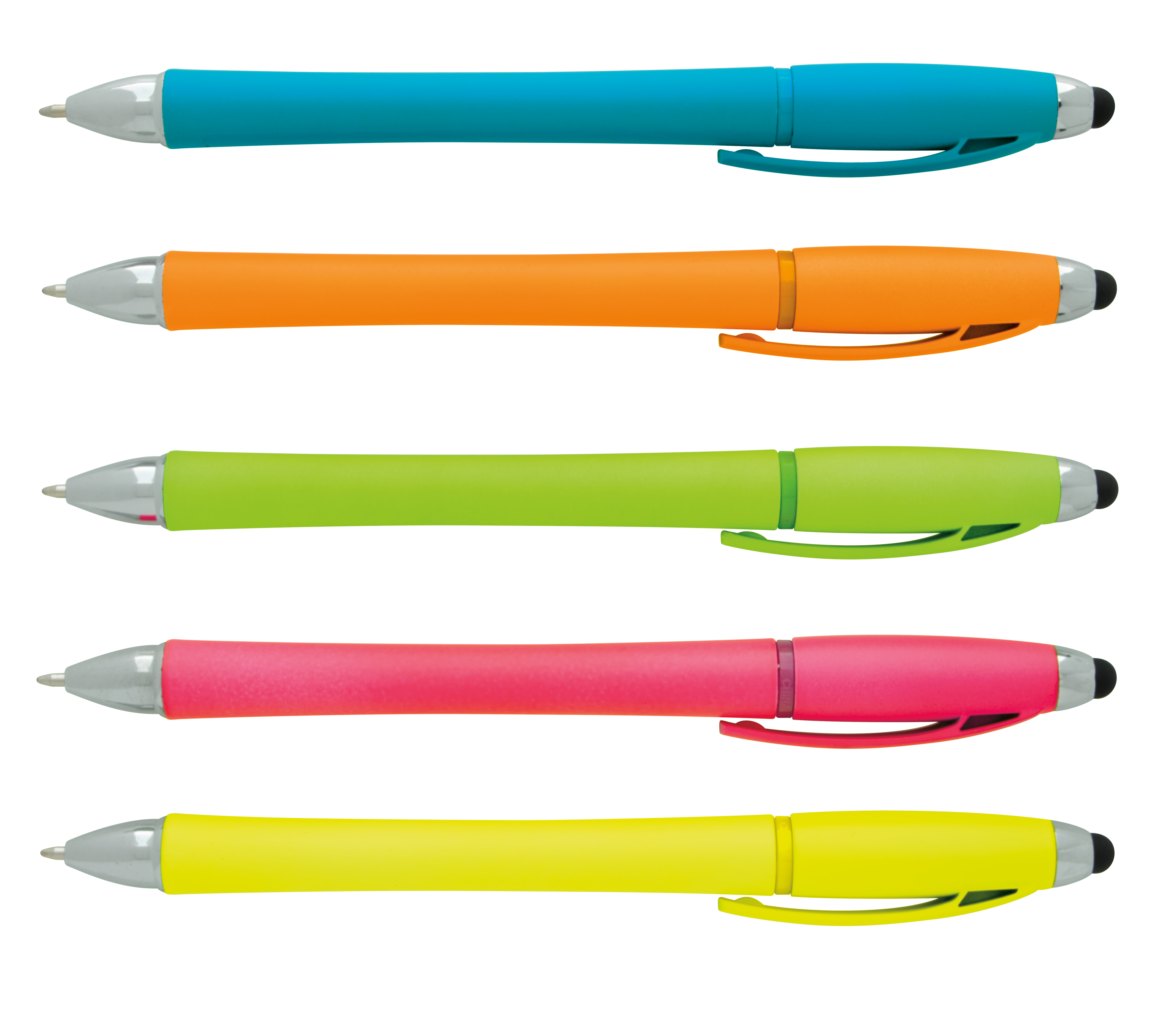 Neon Stylus Highlighter-Pen Combo 4