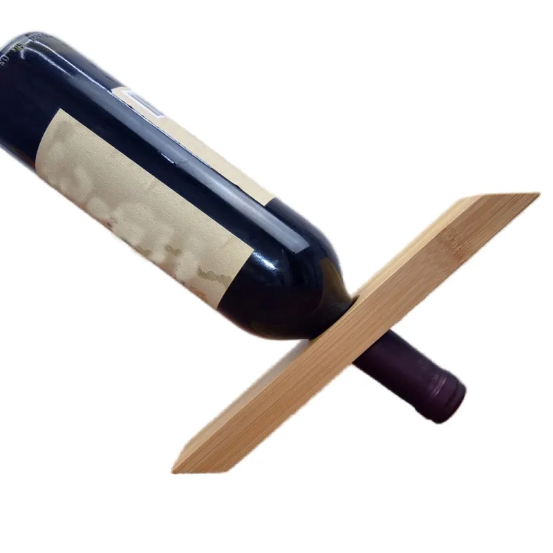 Bamboo Creative Wine Rack Holder 4