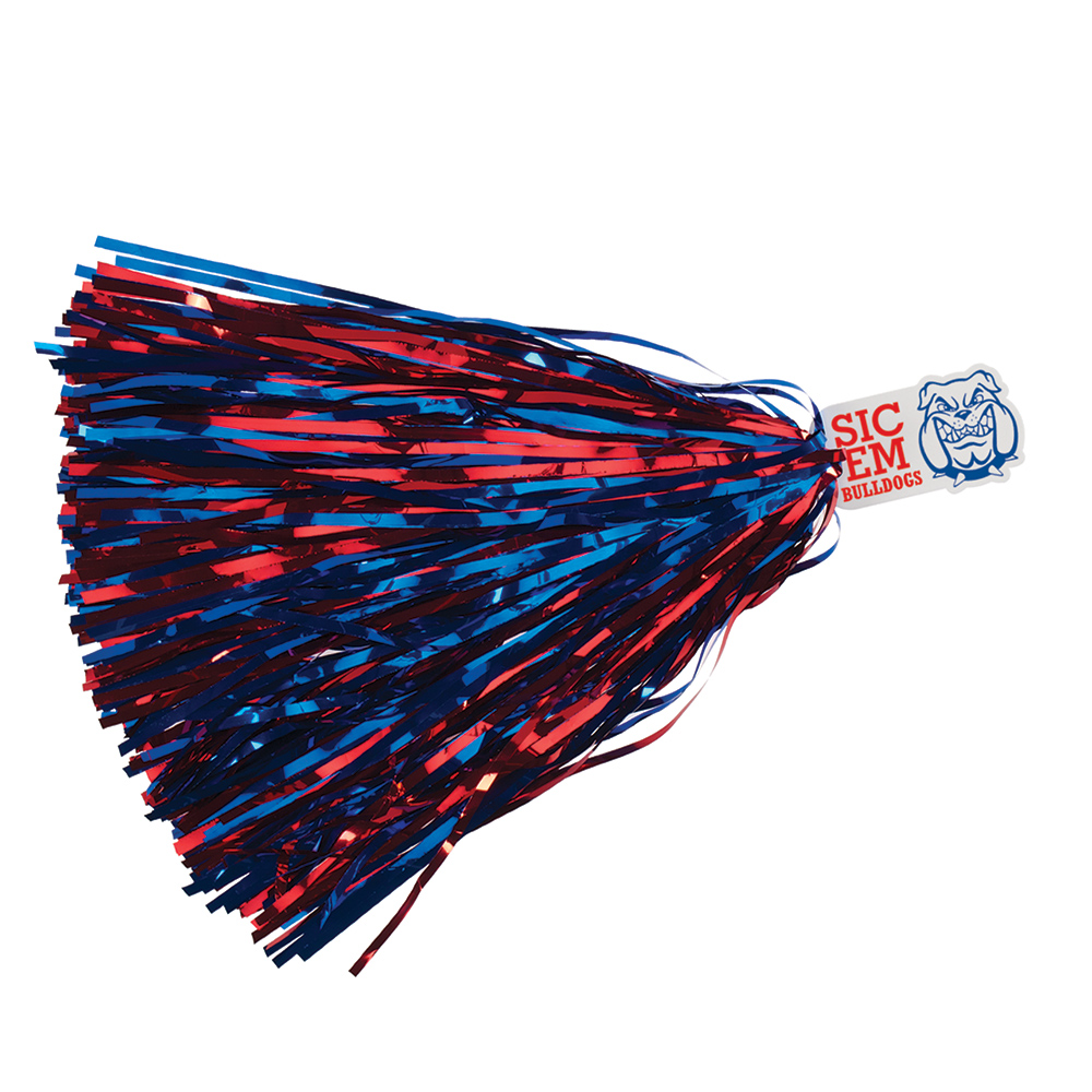 All Metallic Streamer Pom 16