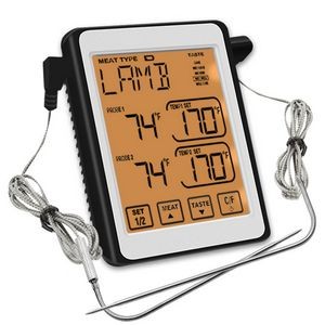 Touchscreen Color Lcd Bbq Thermometer For Grilling 2