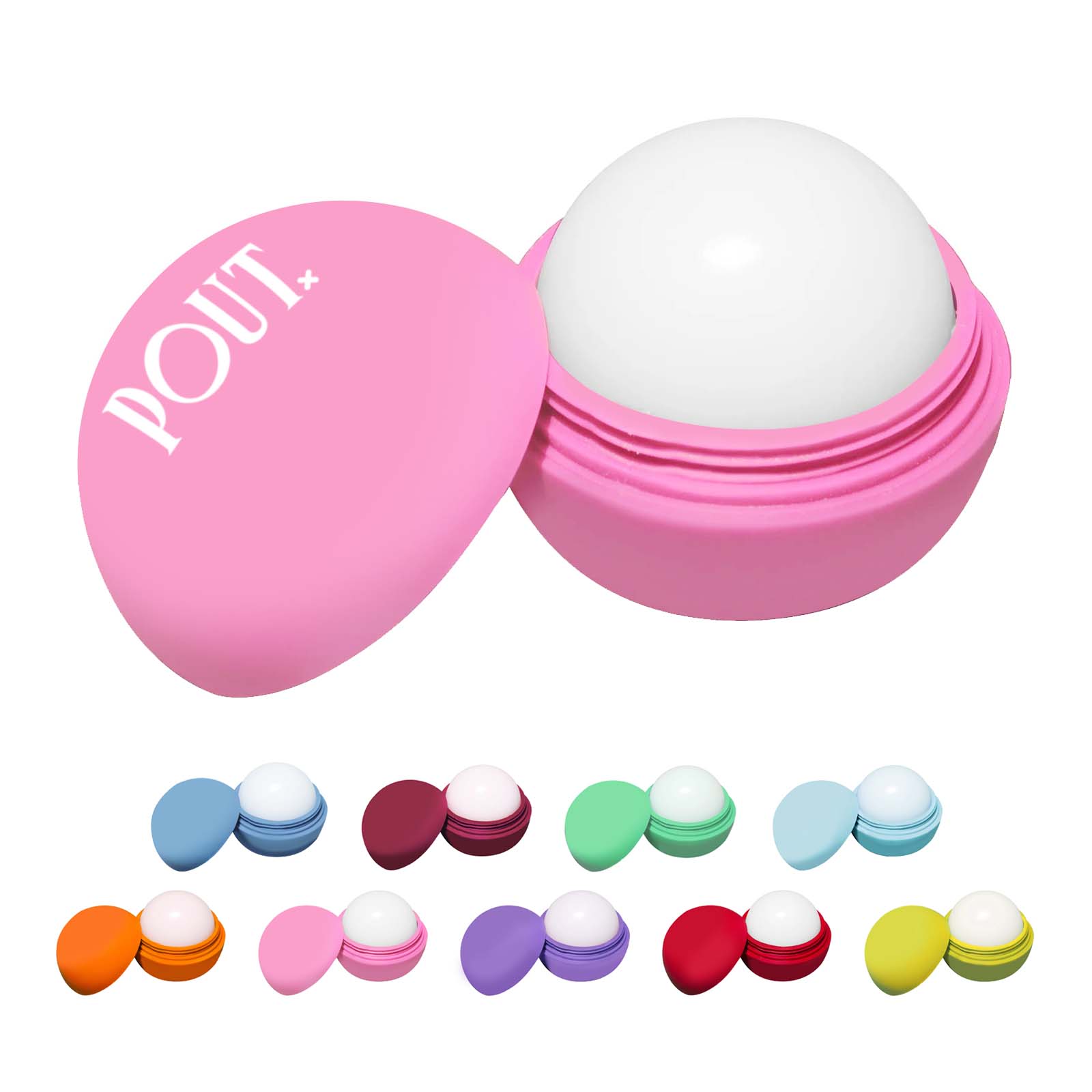 Round Scented Lip Balm 18