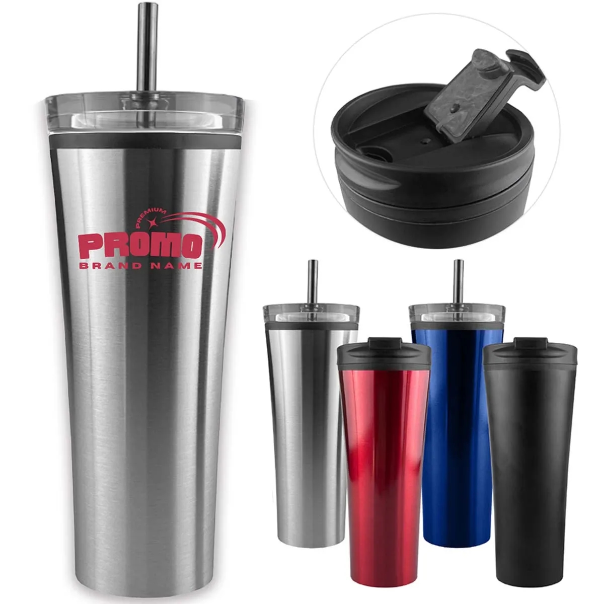 12 oz. Custom Printed Promotional Thermos & Vacuum Flasks 8