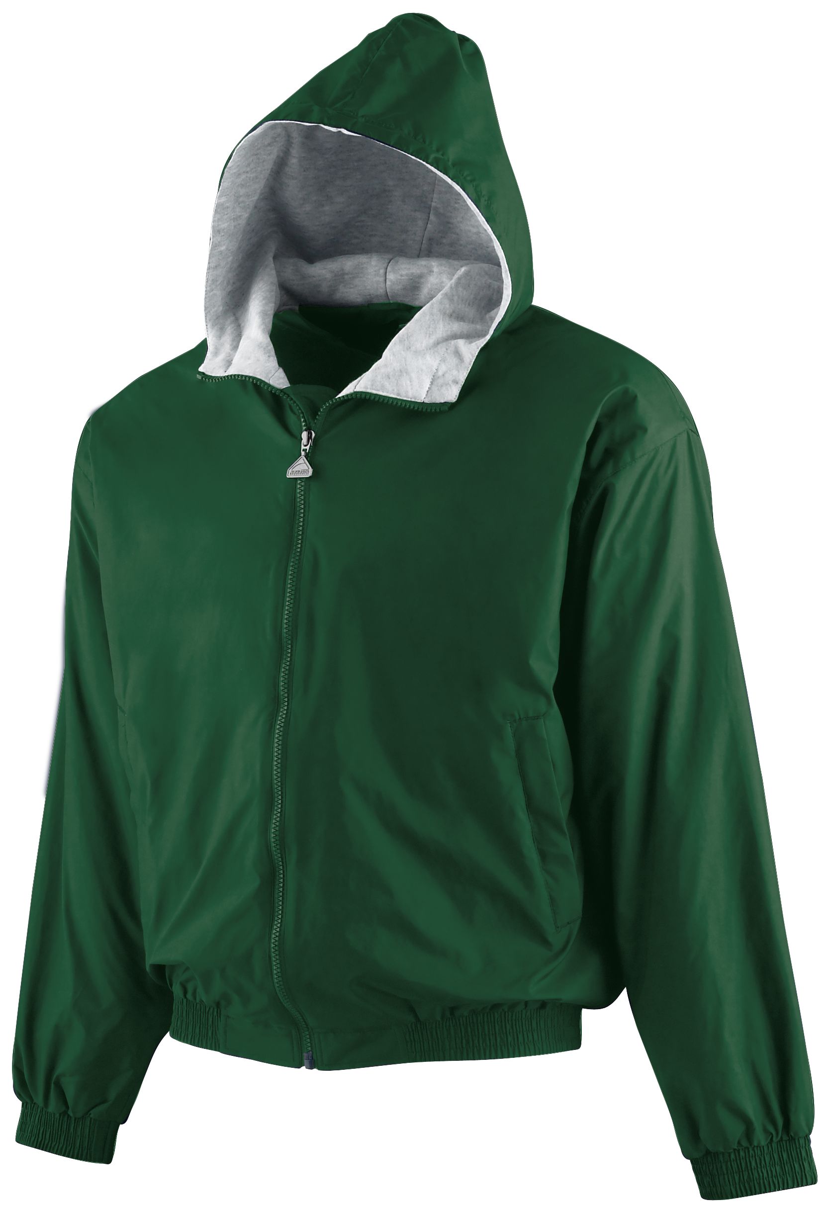 Youth Hooded Taffeta Jacket/Fleece Lined 12