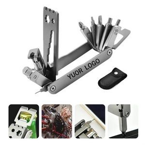 Stainless Steel Foldable Bike Repair Multi-Tool 5