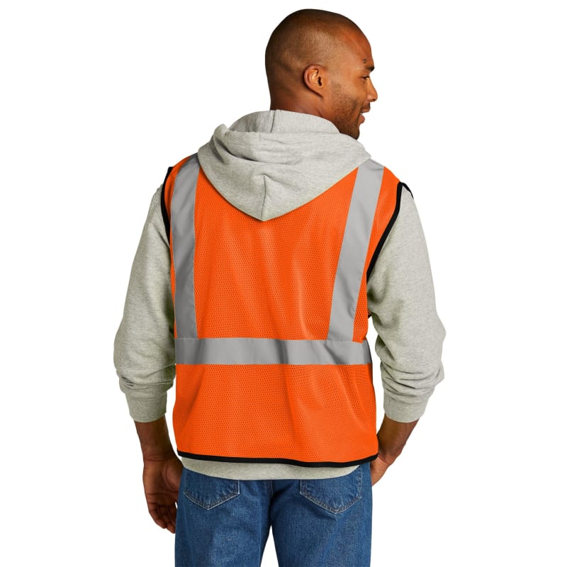 CornerStone ANSI 107 Class 2 Economy Mesh One-Pocket Vest. 6