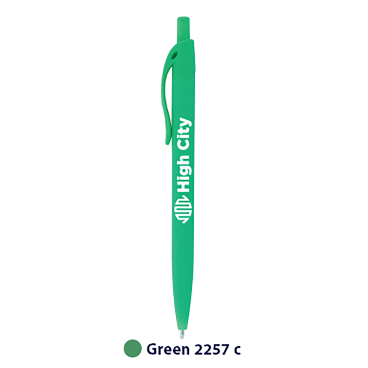 Simplicity Softy Plastic Pen (1 Color Imprint) 3