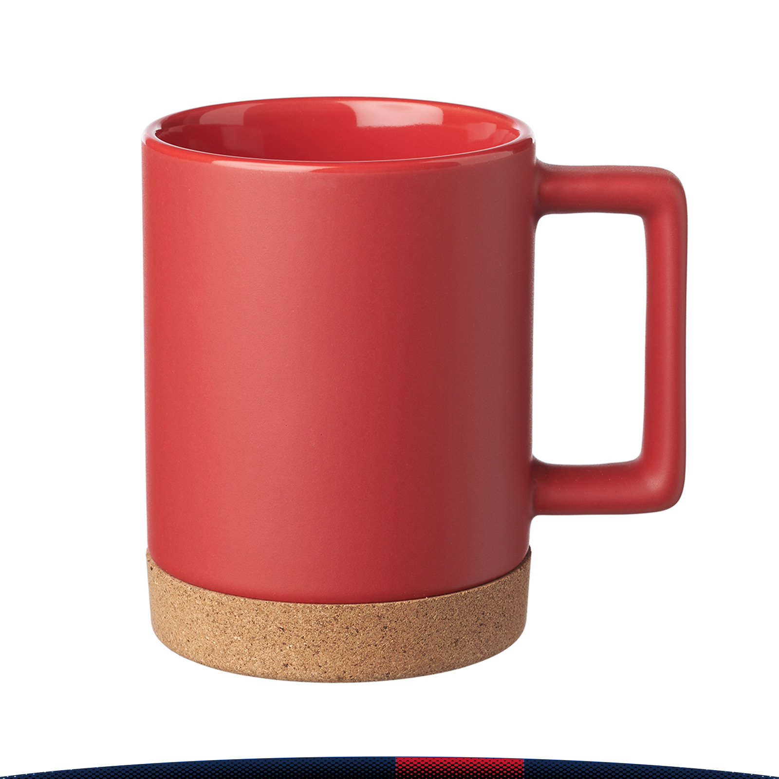 15 oz. Beri Ceramic Mugs with Cork Base 10