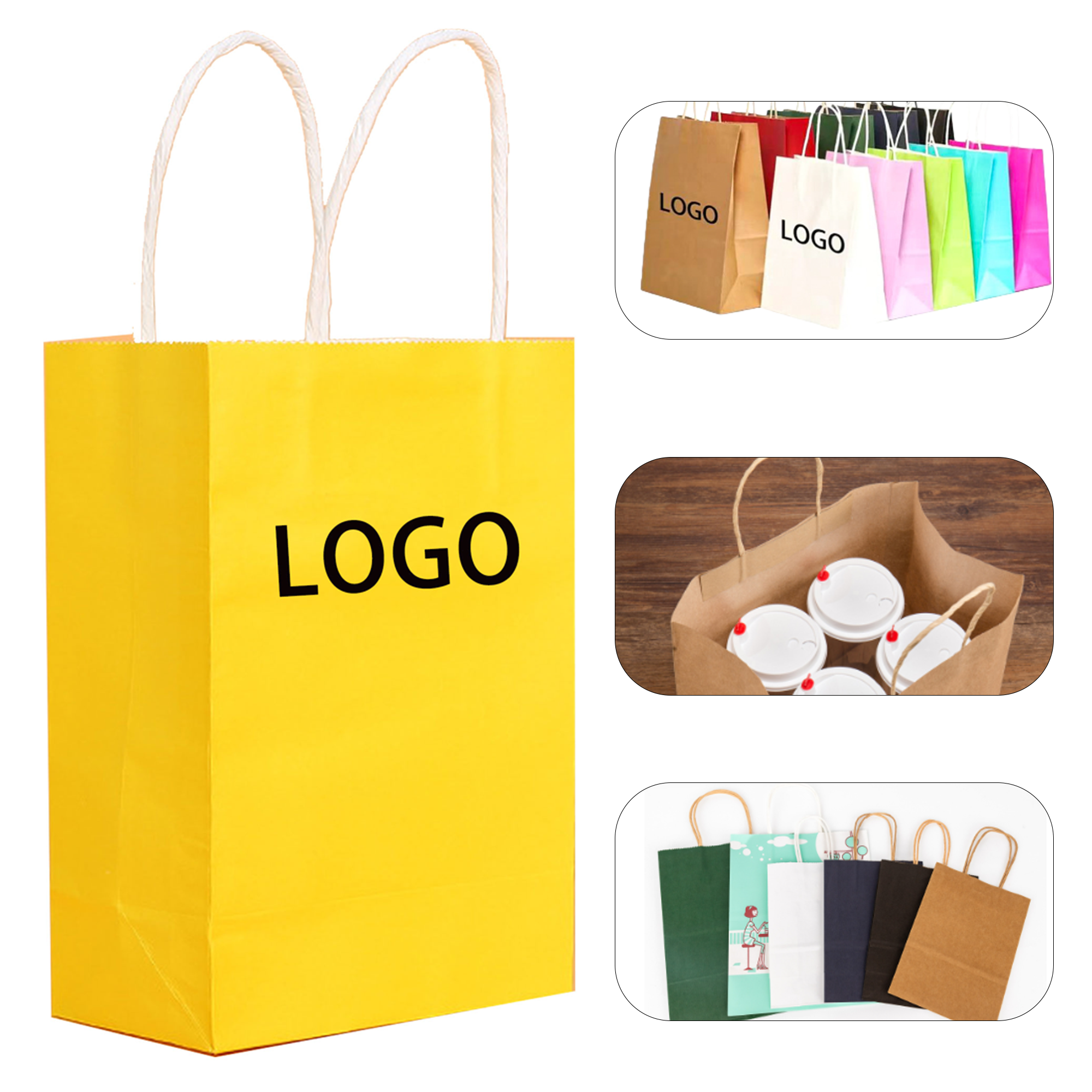 Custom Paper Bag With Handle 1