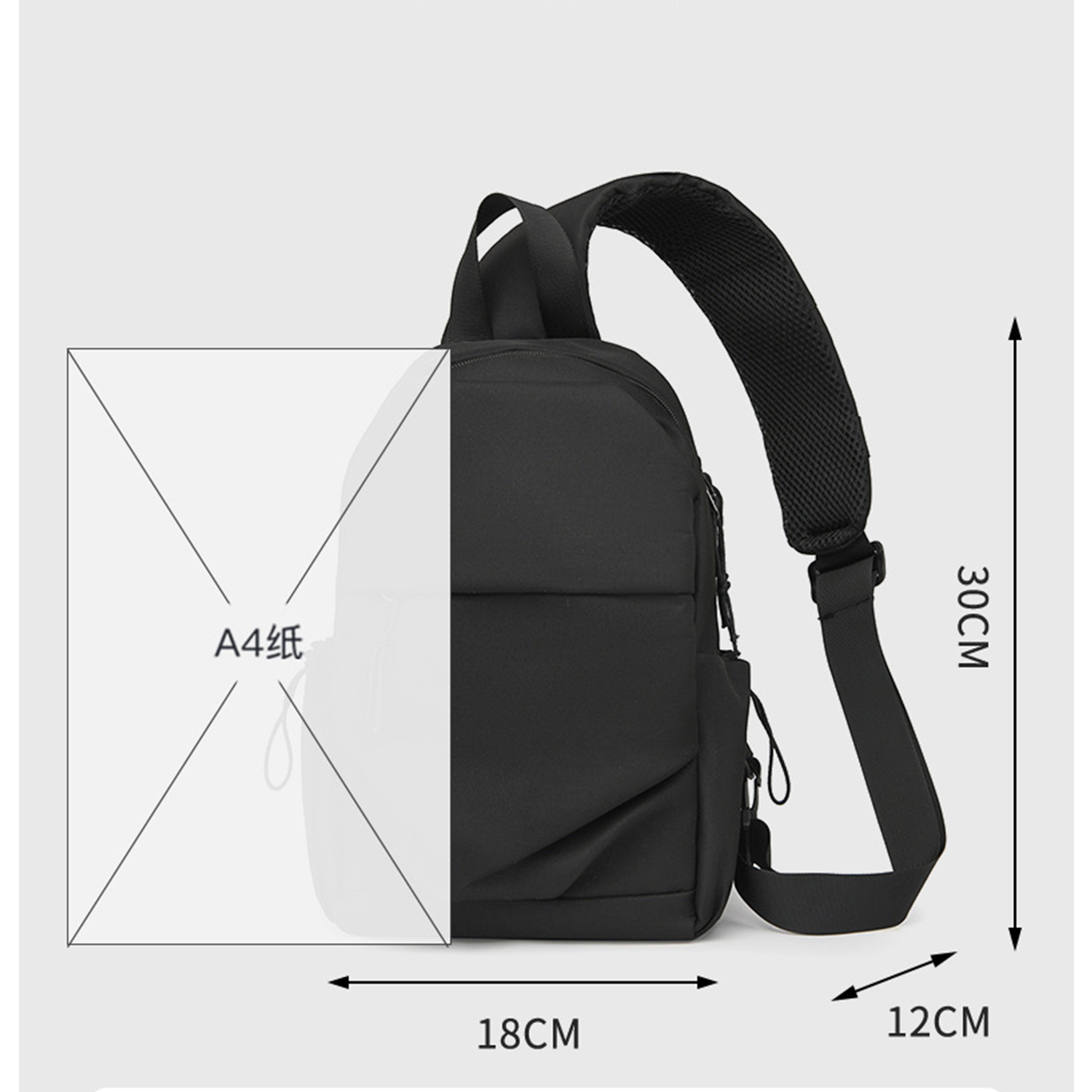 Small Sling Bag Crossbody for Men 1