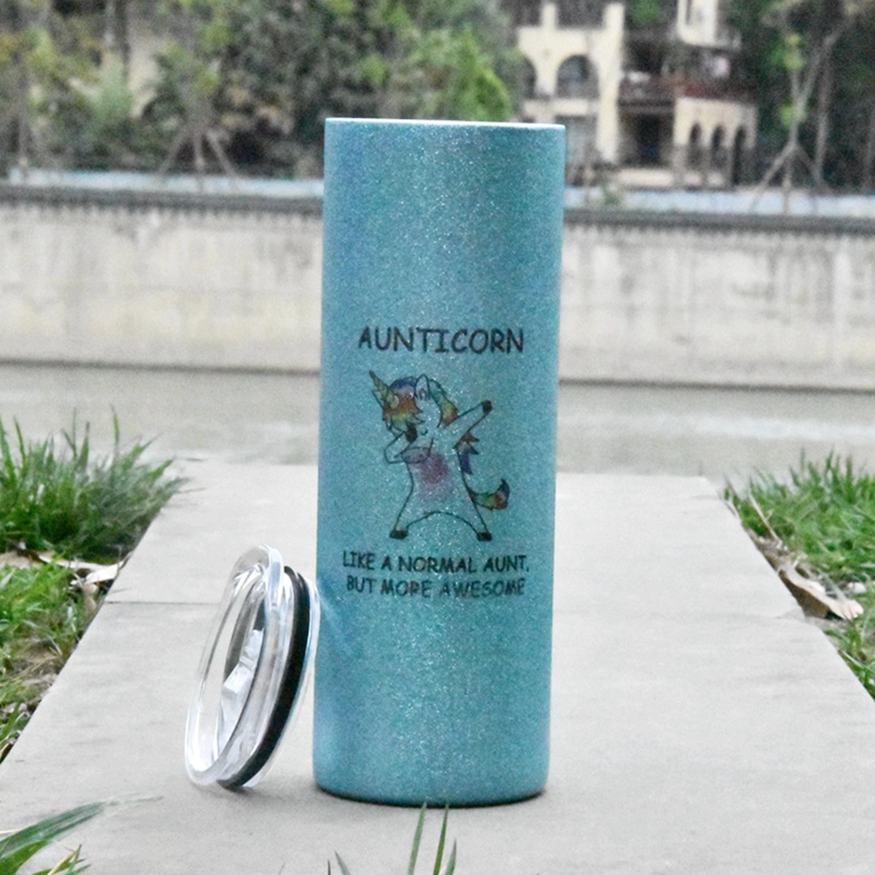 20 OZ. Tumbler with Lid & Colored Powder 3
