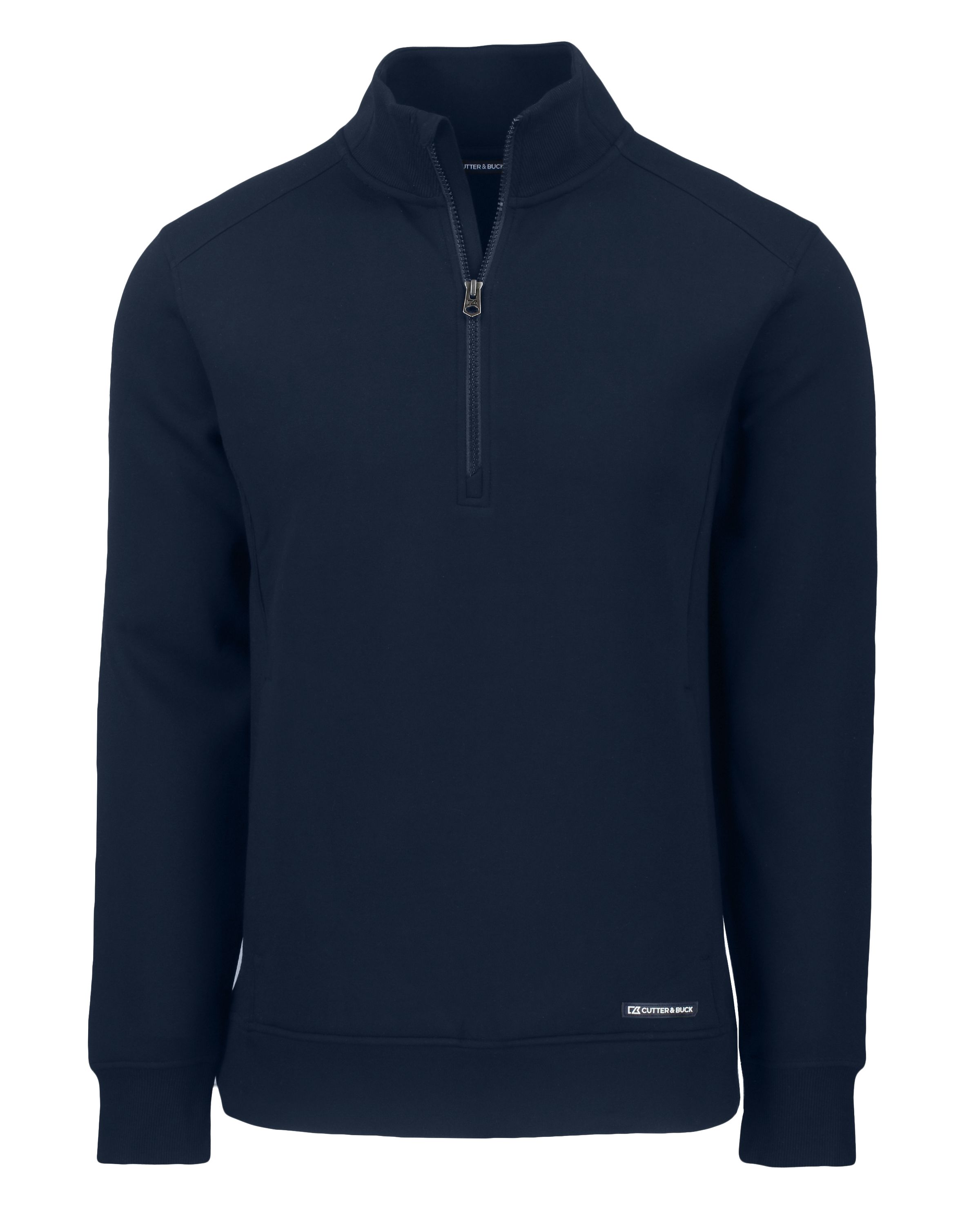 Cutter & Buck Roam Recycled Buttery-Soft Knit Mens Quarter Zip Jacket 4