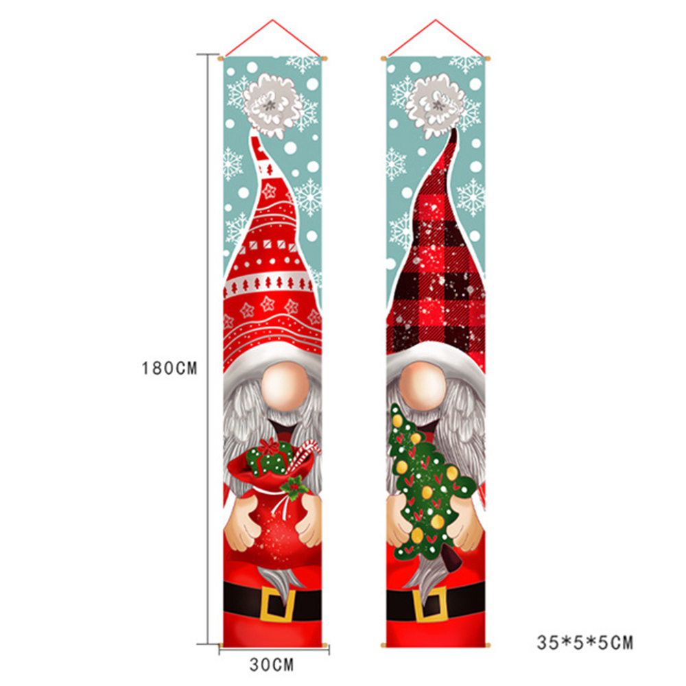 Christmas No Face Man Door Hanger, promotional household item with logo imprint 4