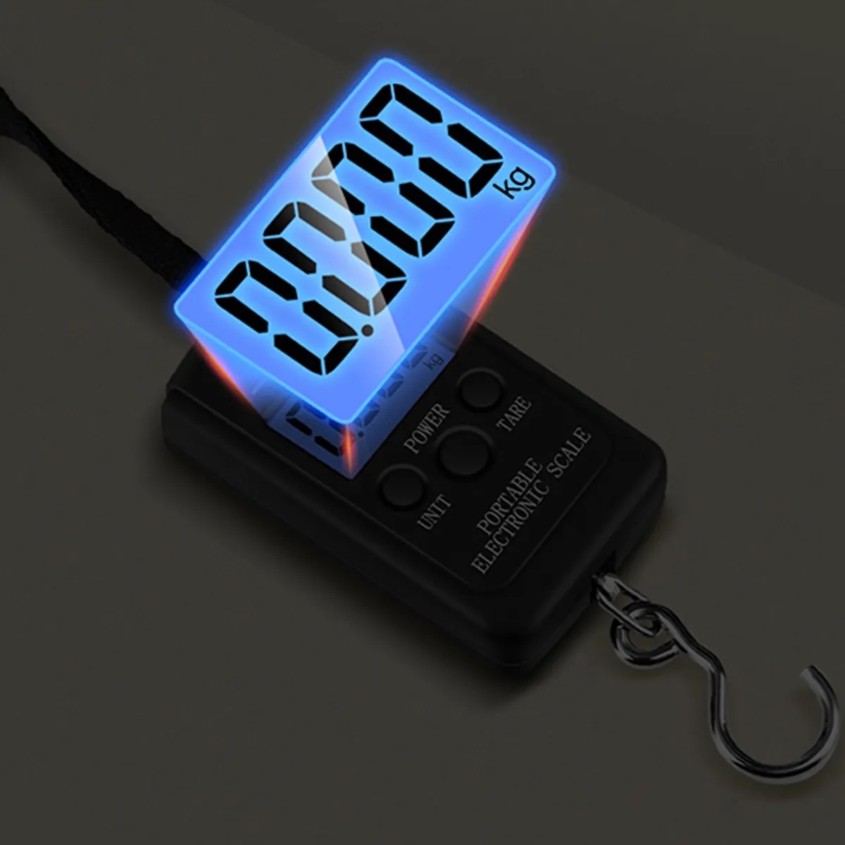 88lb Outdoor Luggage Kitchen Hanging Mini Digital Scale 2